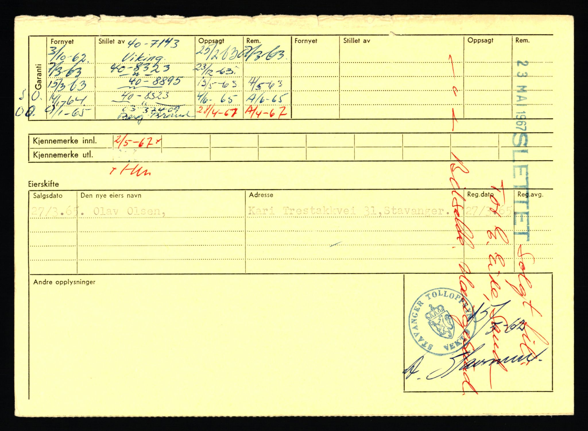 Stavanger trafikkstasjon, AV/SAST-A-101942/0/F/L0054: L-54200 - L-55699, 1930-1971, p. 2392