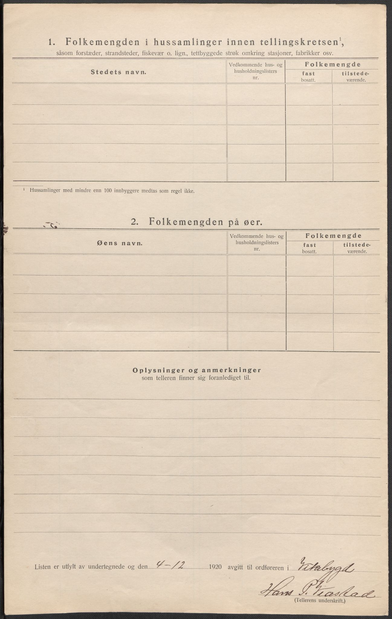 SAB, 1920 census for Vikebygd, 1920, p. 11