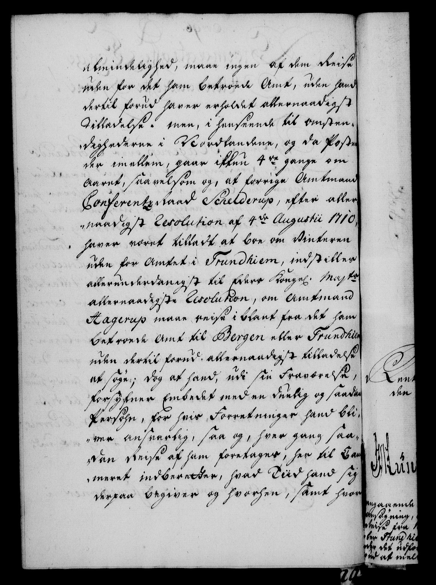 Rentekammeret, Kammerkanselliet, RA/EA-3111/G/Gf/Gfa/L0034: Norsk relasjons- og resolusjonsprotokoll (merket RK 52.34), 1752, p. 538