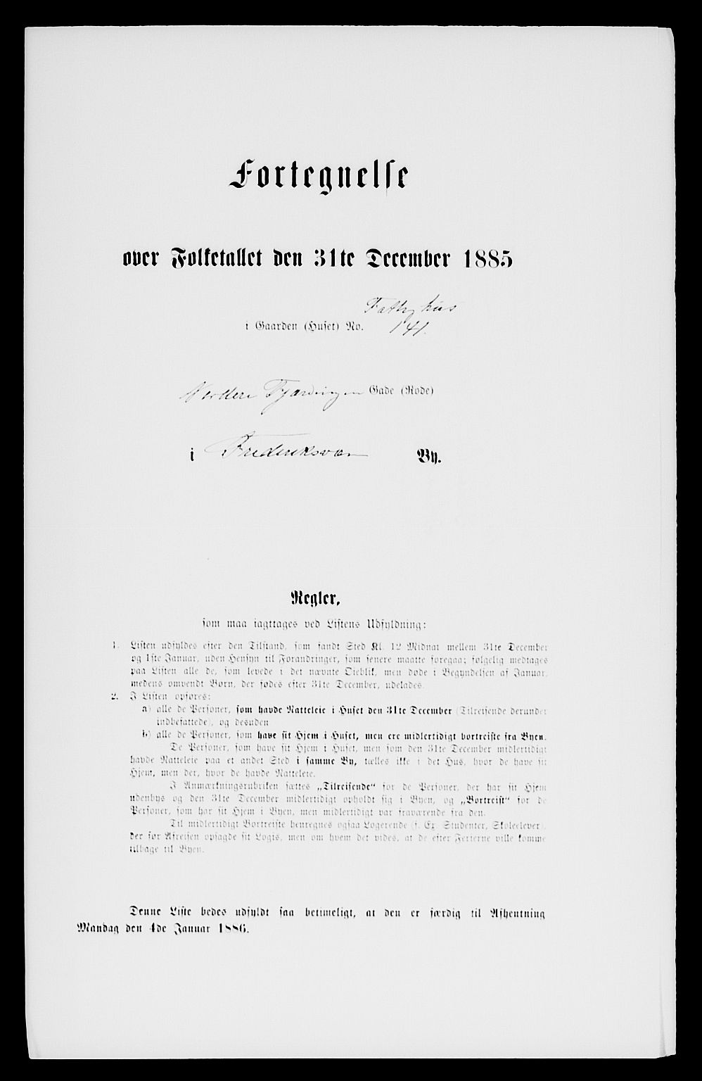 SAKO, 1885 census for 0798 Fredriksvern, 1885, p. 270