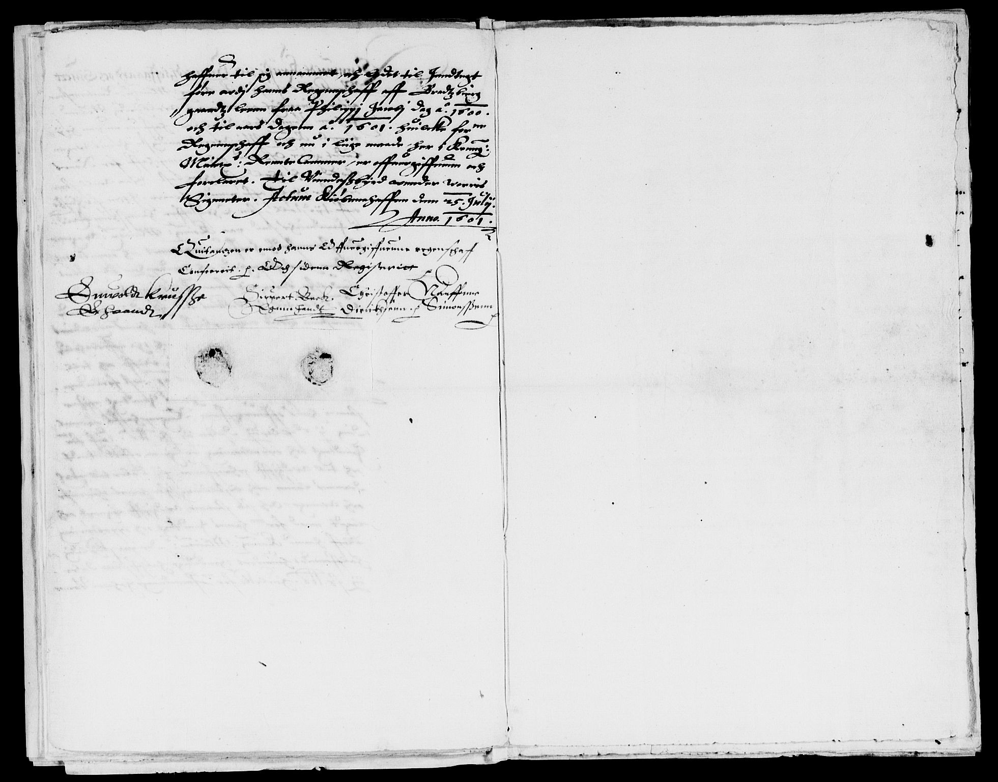 Rentekammeret inntil 1814, Reviderte regnskaper, Lensregnskaper, AV/RA-EA-5023/R/Rb/Rbp/L0002: Bratsberg len, 1599-1609