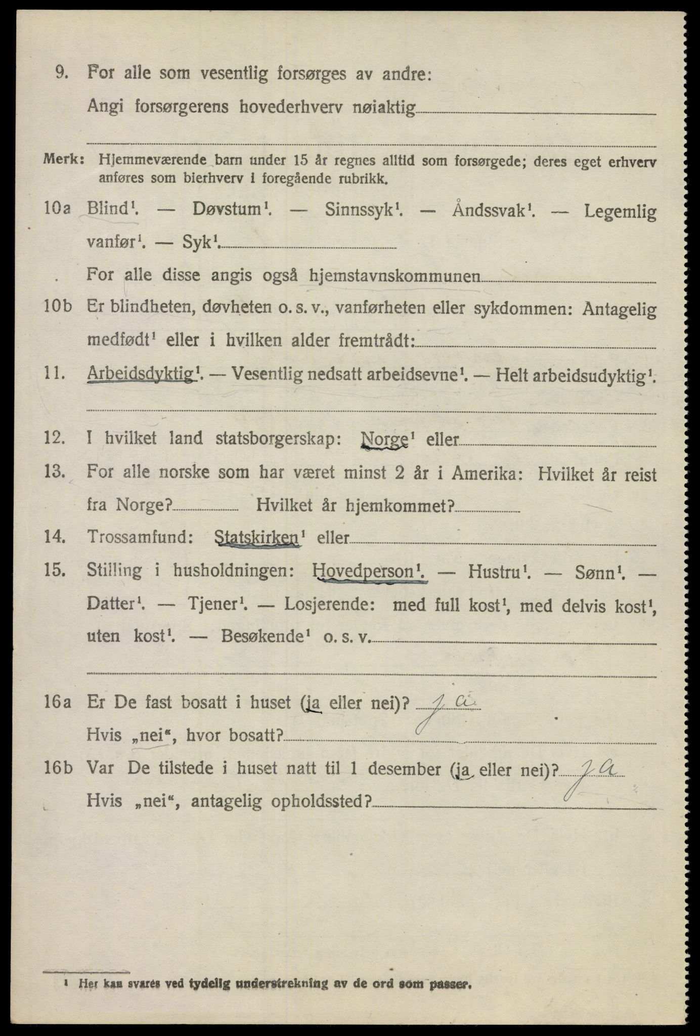 SAO, 1920 census for Gjerdrum, 1920, p. 655