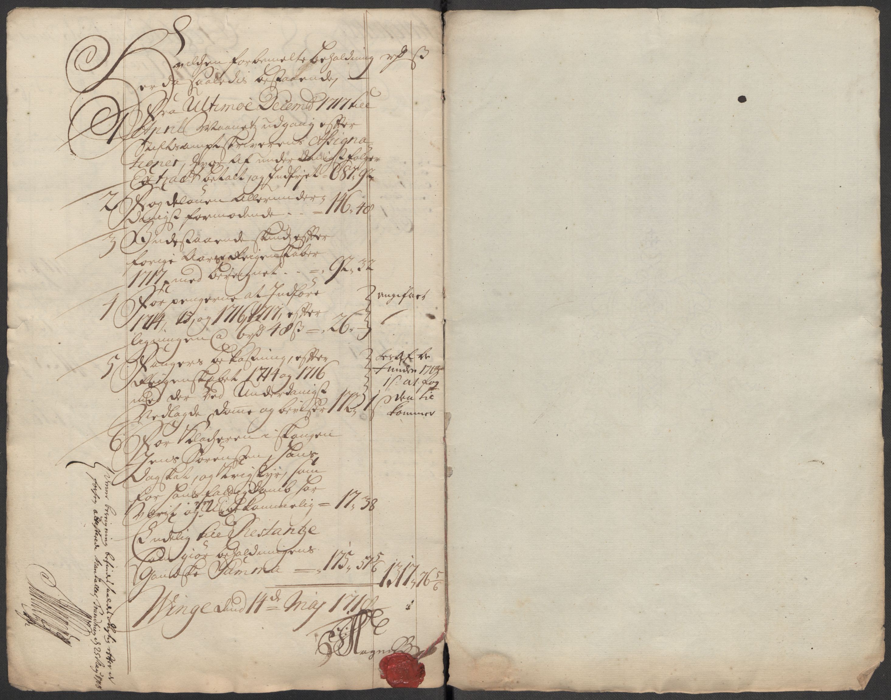 Rentekammeret inntil 1814, Reviderte regnskaper, Fogderegnskap, RA/EA-4092/R62/L4207: Fogderegnskap Stjørdal og Verdal, 1717, p. 12