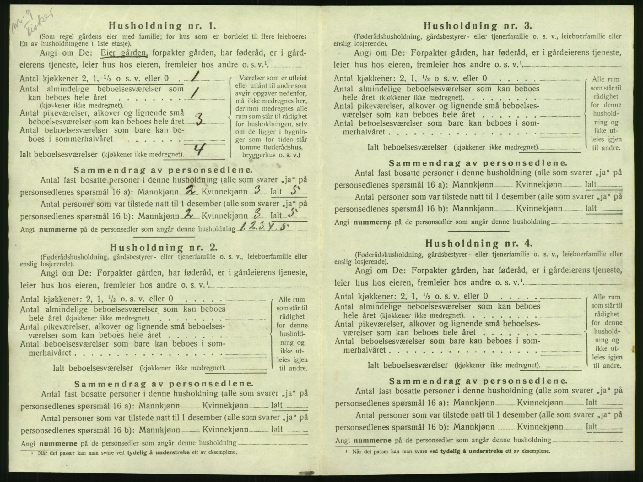 SAT, 1920 census for Herøy, 1920, p. 849