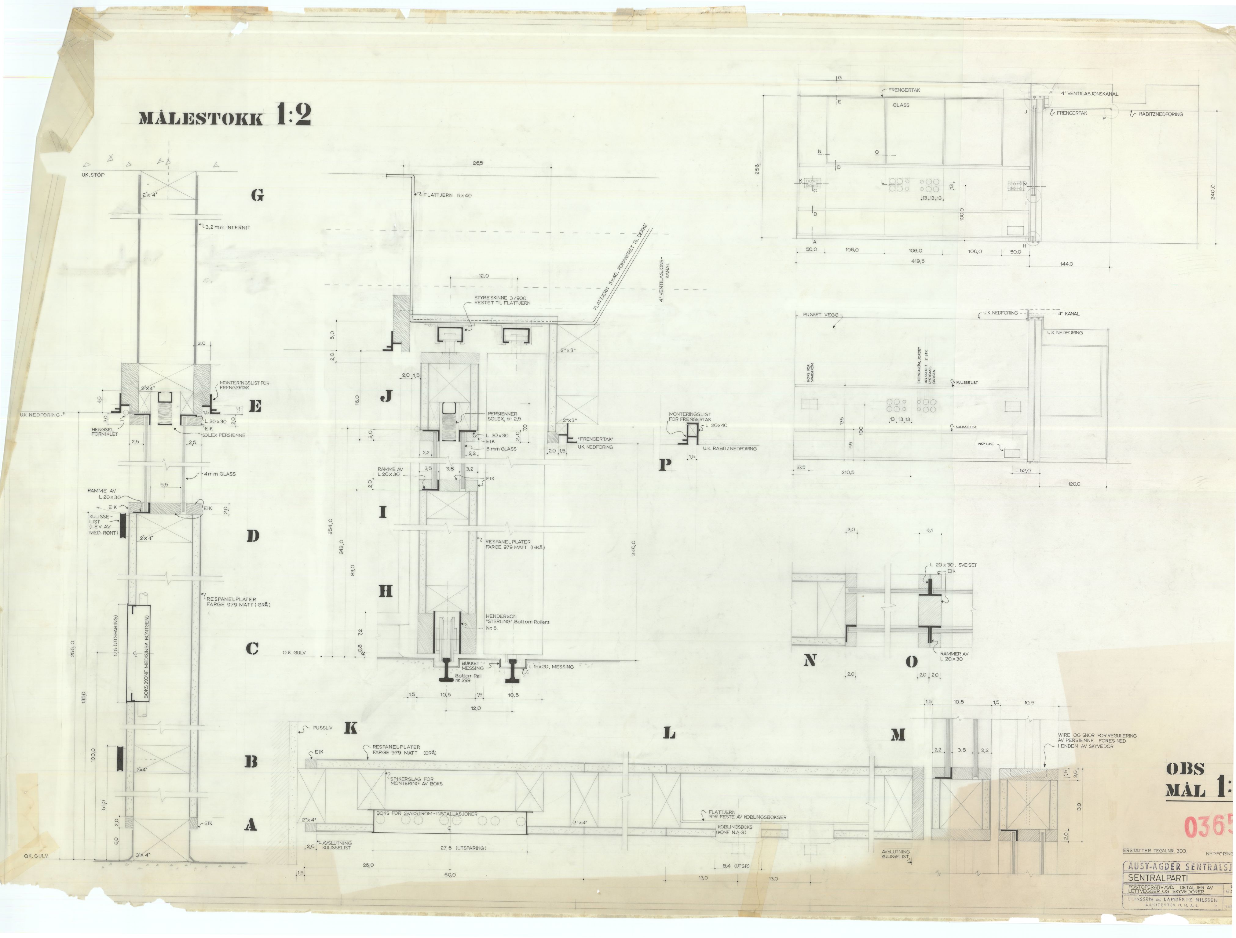 Eliassen og Lambertz-Nilssen Arkitekter, AAKS/PA-2983/T/T01/L0005: Tegningskogger 0365, 1960-1966, p. 26