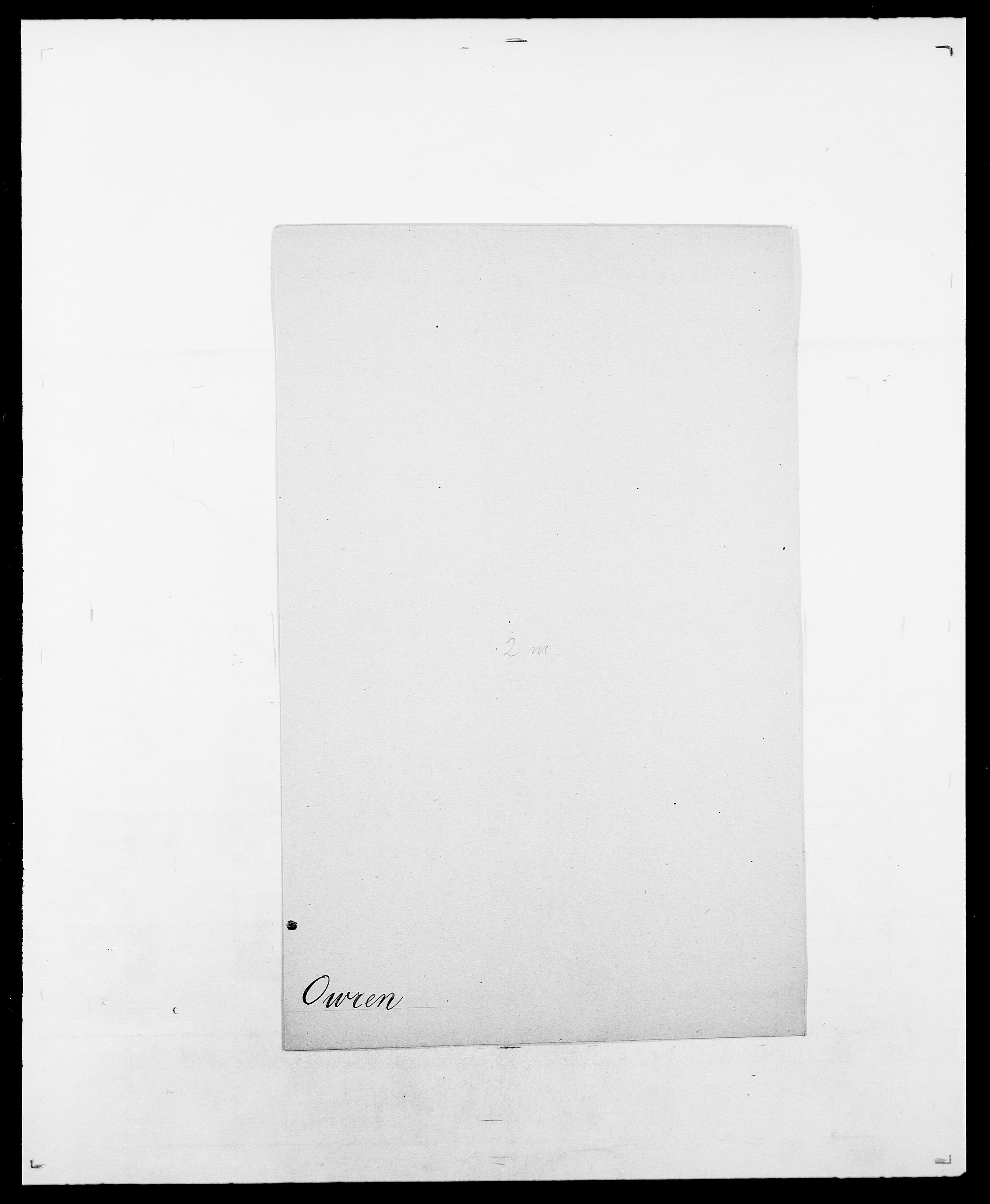Delgobe, Charles Antoine - samling, SAO/PAO-0038/D/Da/L0029: Obel - Oxholm, p. 500