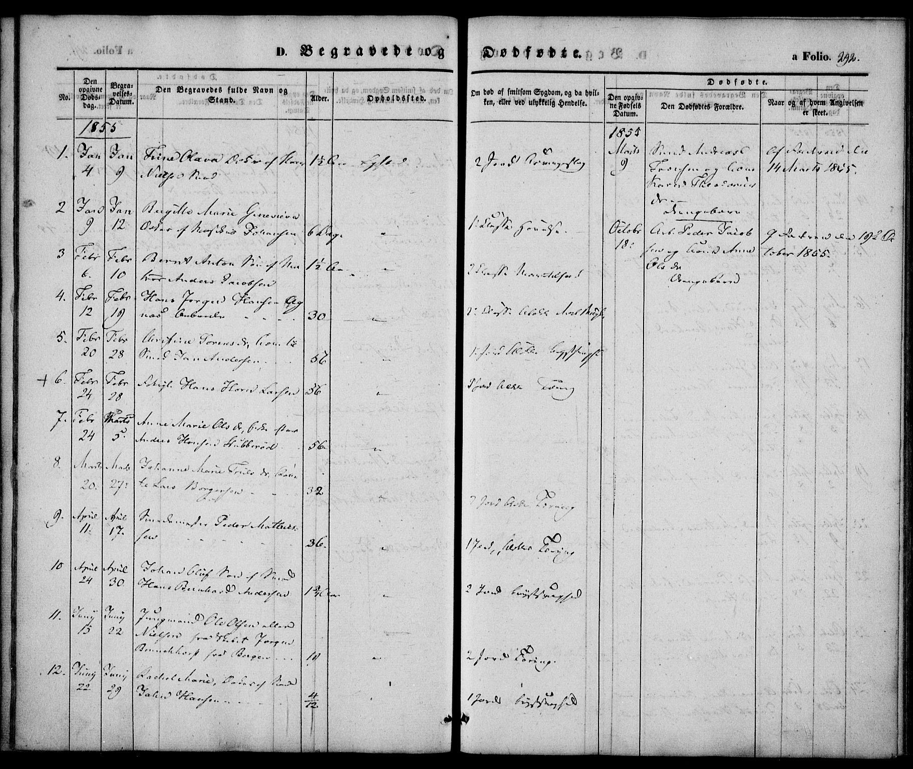 Larvik kirkebøker, SAKO/A-352/F/Fb/L0003: Parish register (official) no. II 3, 1842-1856, p. 292