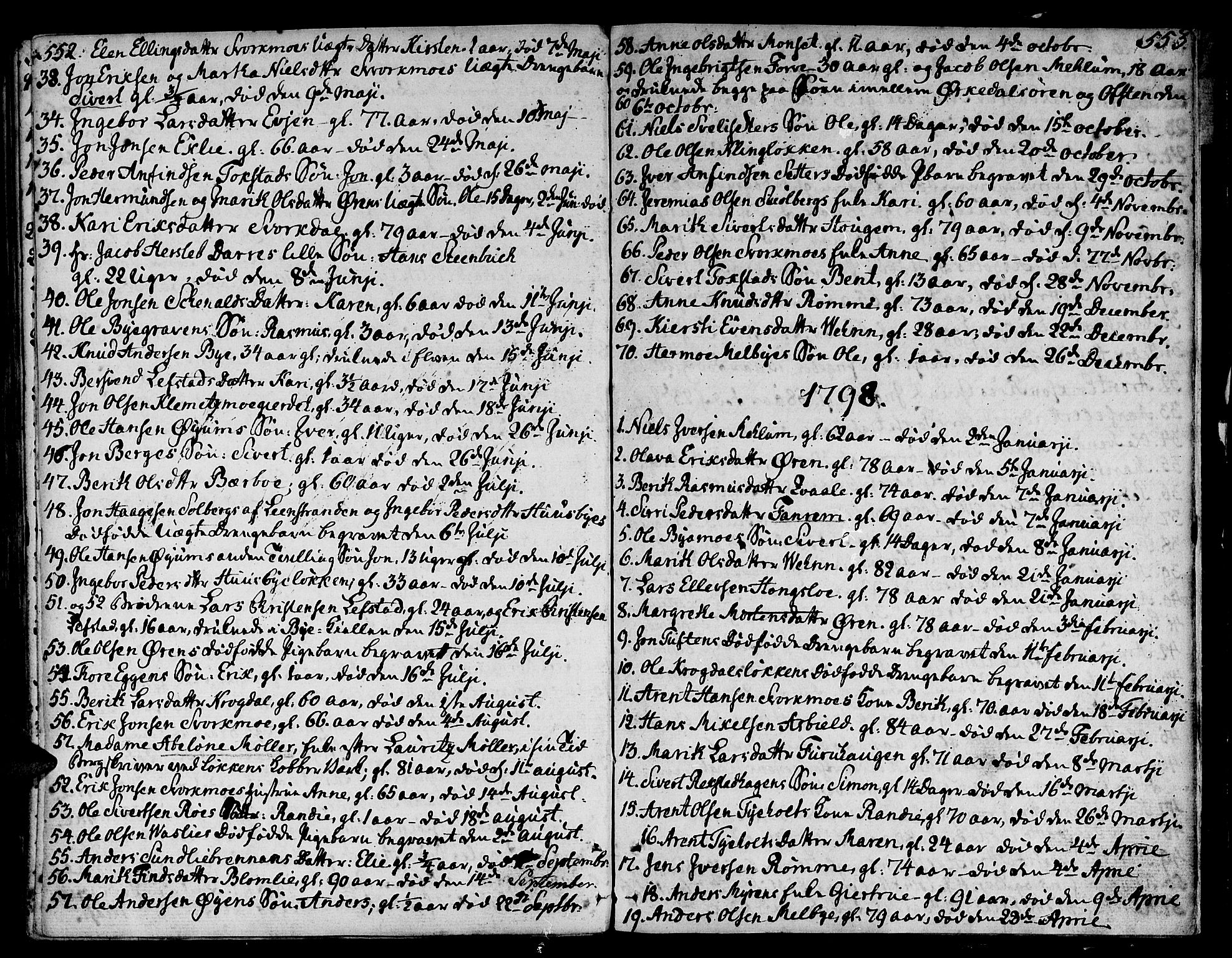 Ministerialprotokoller, klokkerbøker og fødselsregistre - Sør-Trøndelag, SAT/A-1456/668/L0802: Parish register (official) no. 668A02, 1776-1799, p. 552-553