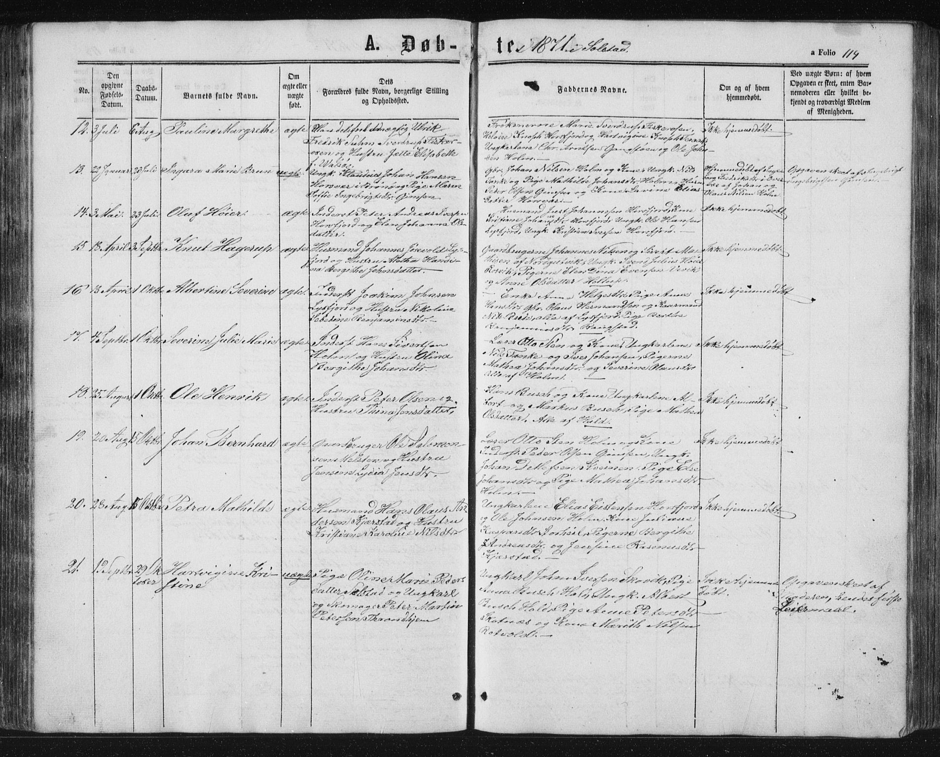 Ministerialprotokoller, klokkerbøker og fødselsregistre - Nordland, AV/SAT-A-1459/810/L0159: Parish register (copy) no. 810C02 /2, 1863-1883, p. 114