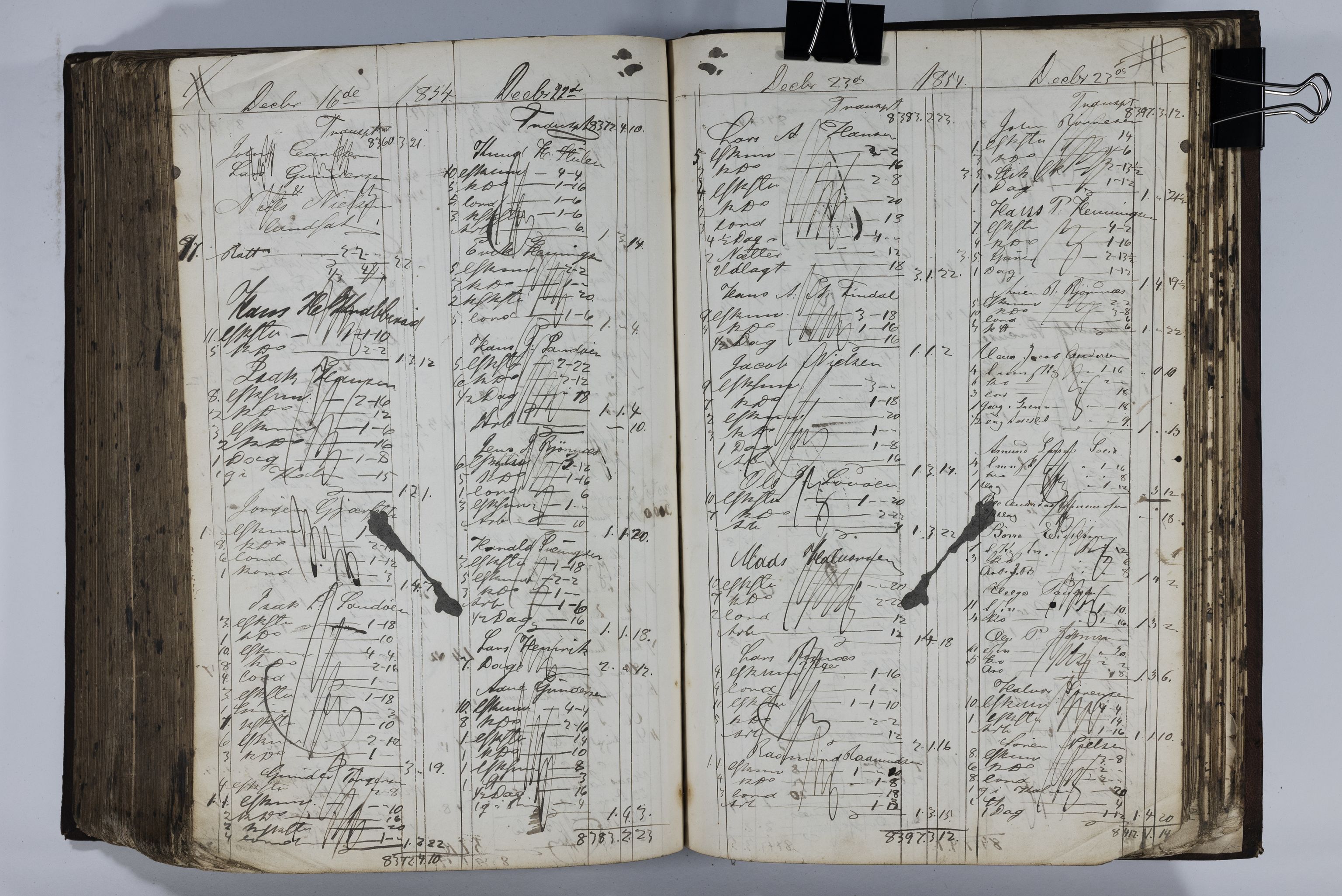 Blehr/ Kjellestad, TEMU/TGM-A-1212/R/Ra/L0005: Hugste bog, 1850-1855, p. 588