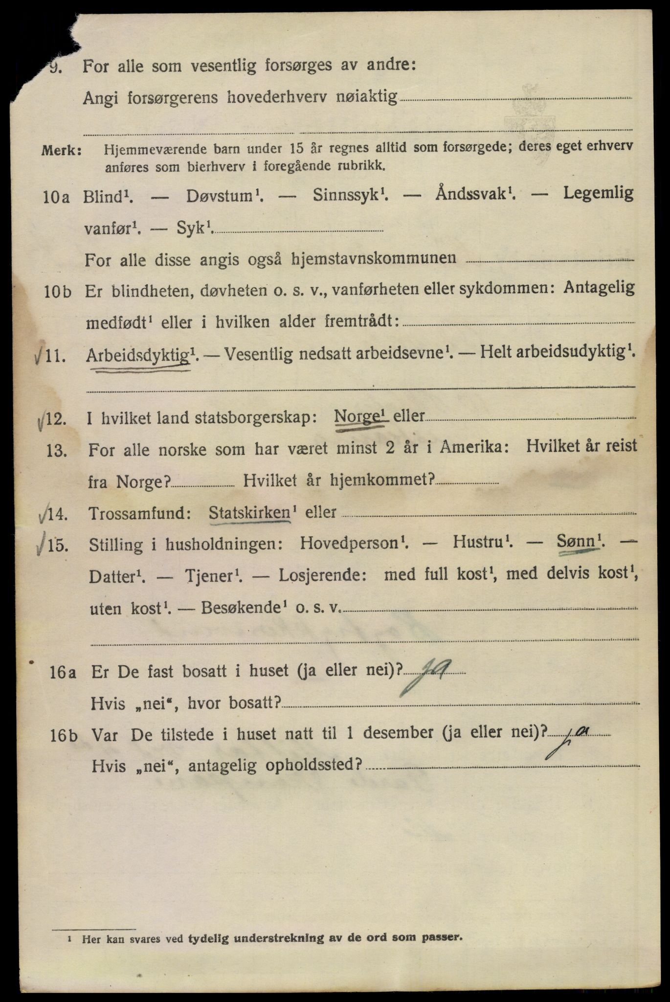 SAO, 1920 census for Kristiania, 1920, p. 369078