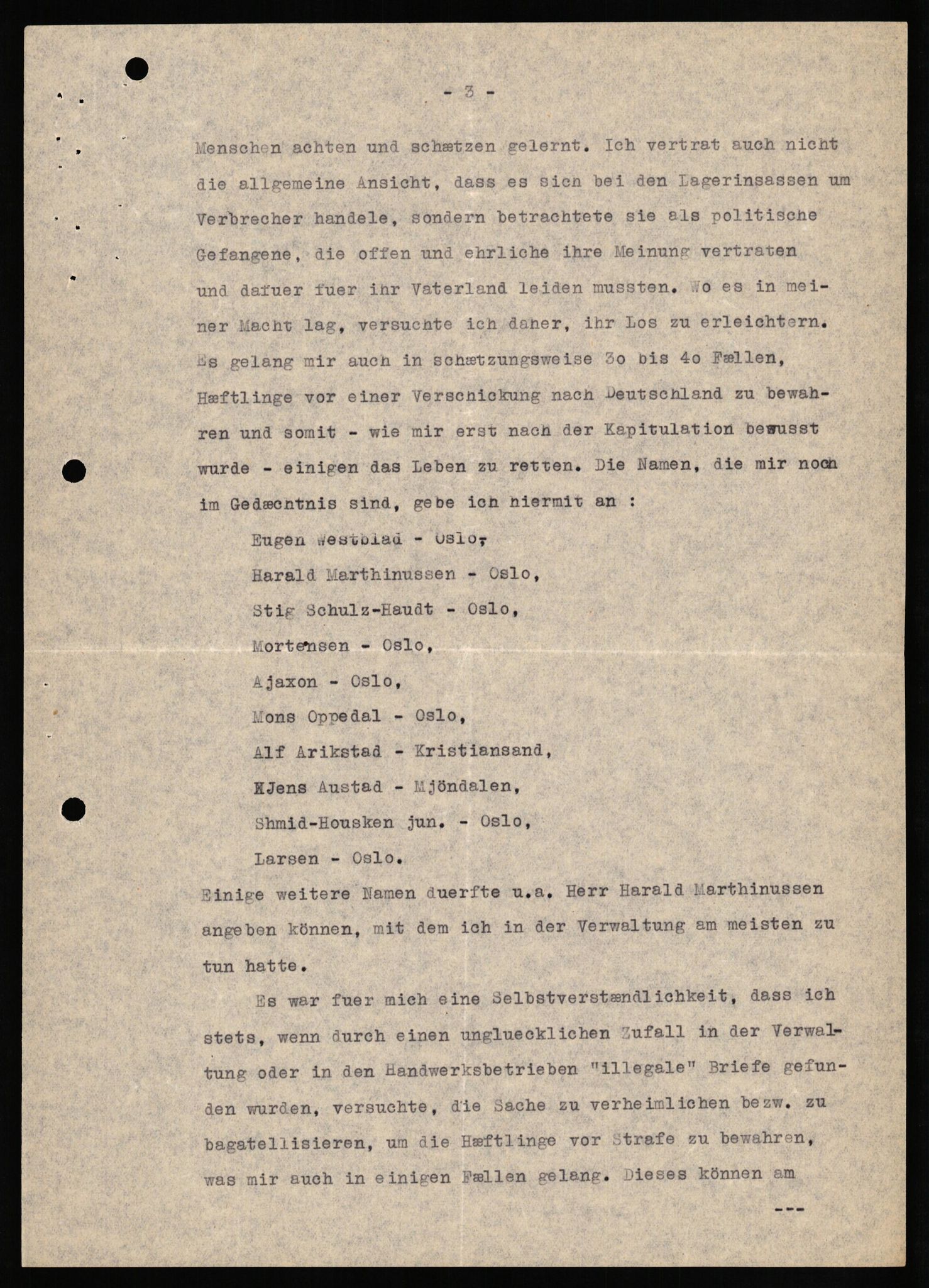 Forsvaret, Forsvarets overkommando II, AV/RA-RAFA-3915/D/Db/L0020: CI Questionaires. Tyske okkupasjonsstyrker i Norge. Tyskere., 1945-1946, p. 395