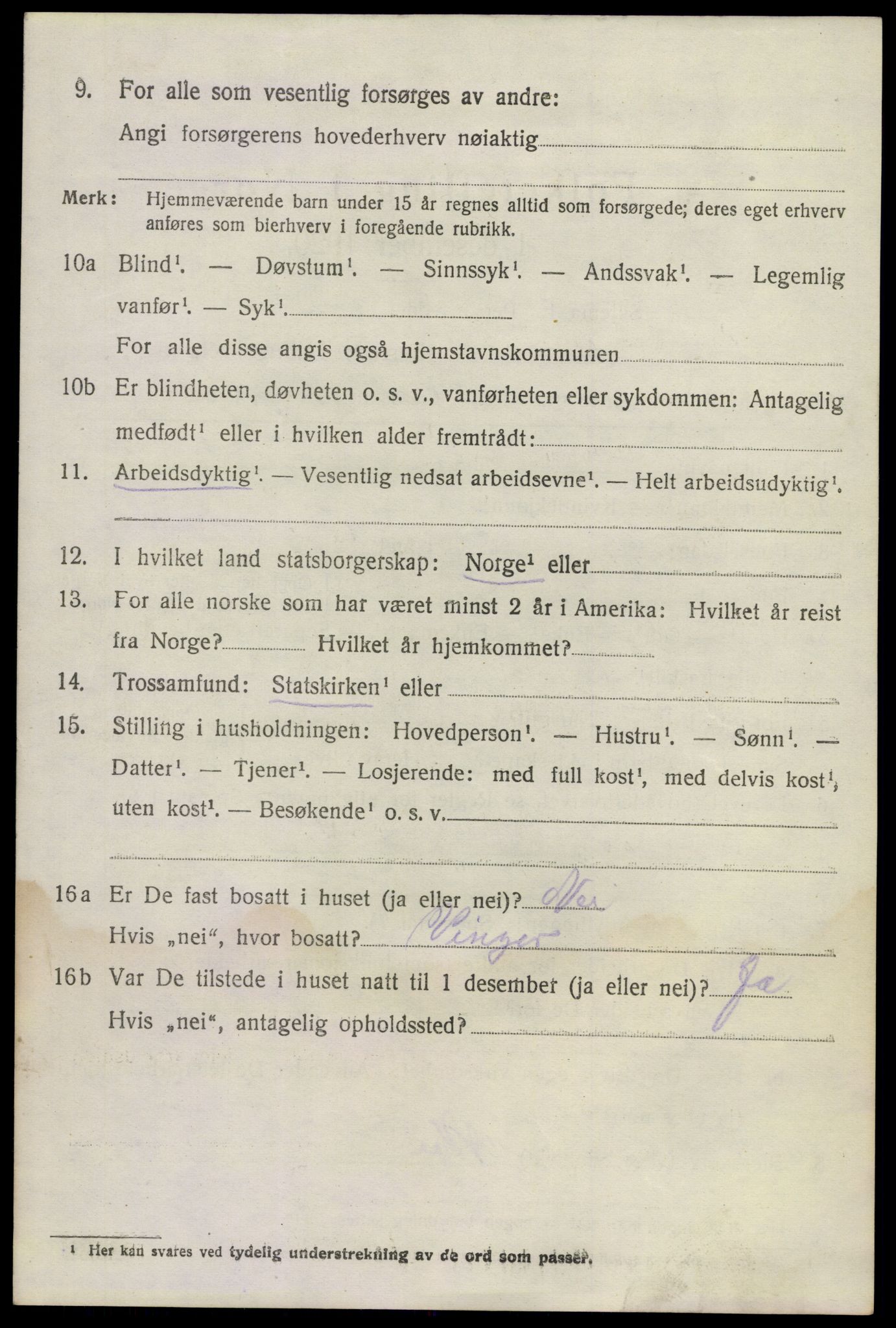 SAKO, 1920 census for Øvre Eiker, 1920, p. 22085