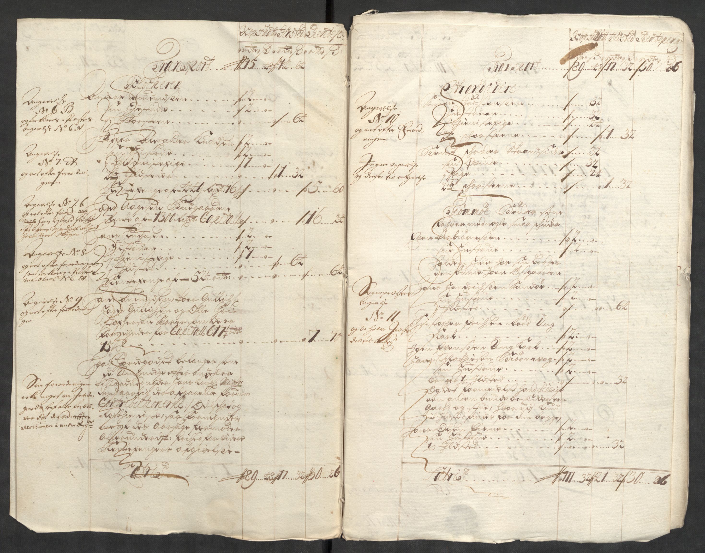 Rentekammeret inntil 1814, Reviderte regnskaper, Fogderegnskap, RA/EA-4092/R33/L1976: Fogderegnskap Larvik grevskap, 1698-1701, p. 285