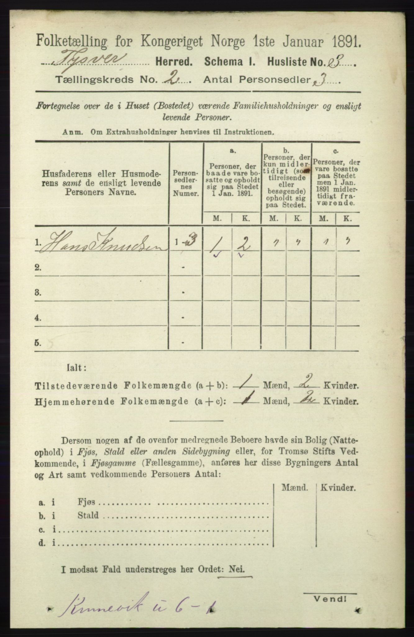 RA, 1891 census for 1146 Tysvær, 1891, p. 604