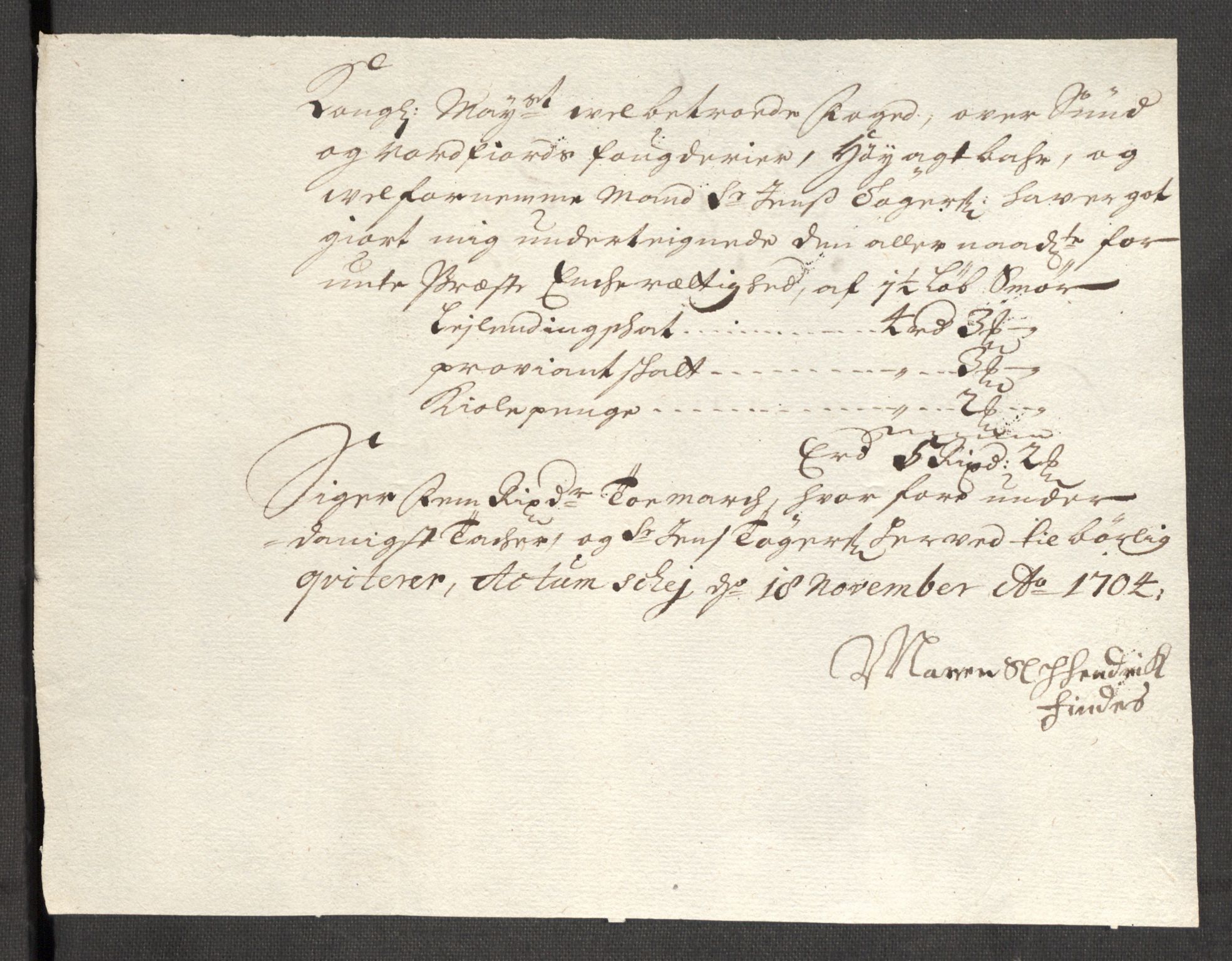 Rentekammeret inntil 1814, Reviderte regnskaper, Fogderegnskap, RA/EA-4092/R53/L3428: Fogderegnskap Sunn- og Nordfjord, 1704, p. 253