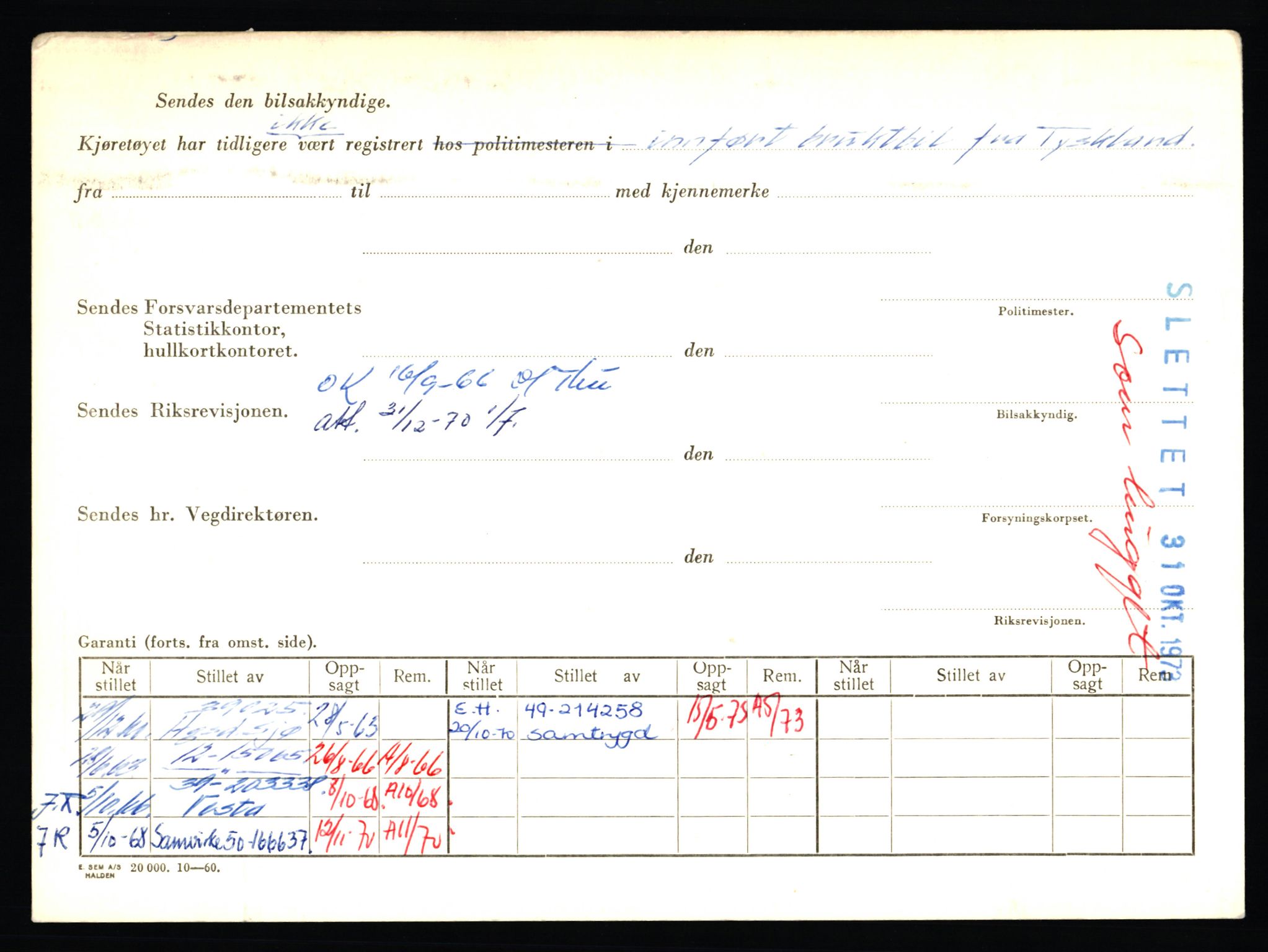 Stavanger trafikkstasjon, AV/SAST-A-101942/0/F/L0053: L-52900 - L-54199, 1930-1971, p. 624