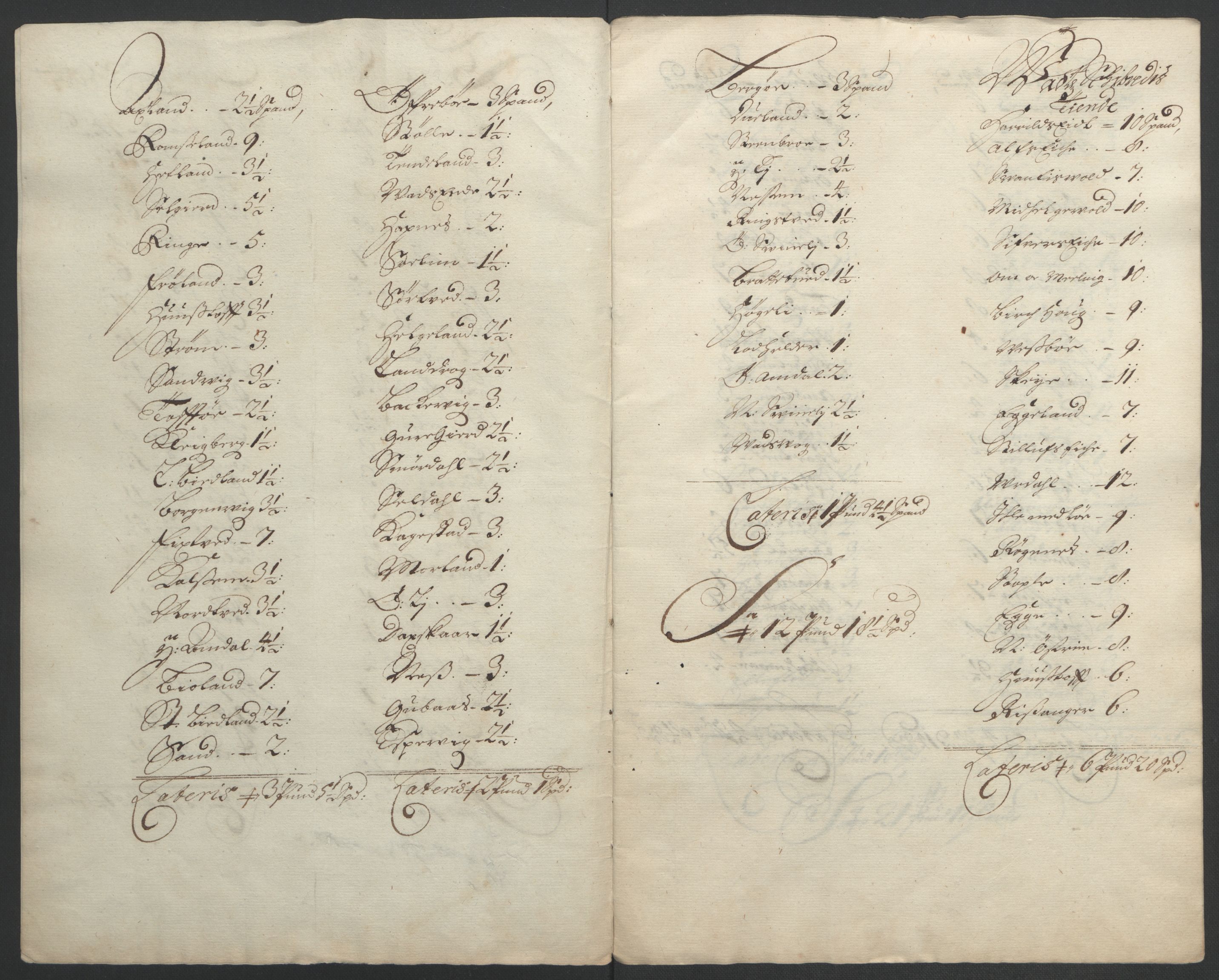 Rentekammeret inntil 1814, Reviderte regnskaper, Fogderegnskap, RA/EA-4092/R47/L2857: Fogderegnskap Ryfylke, 1694-1696, p. 133
