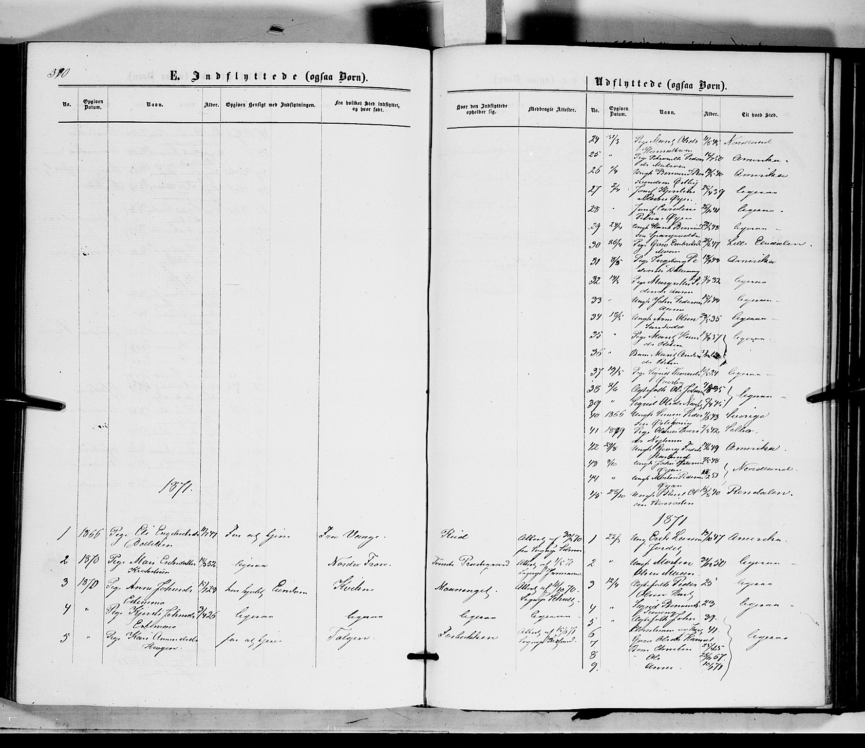 Tynset prestekontor, SAH/PREST-058/H/Ha/Haa/L0021: Parish register (official) no. 21, 1863-1879, p. 390