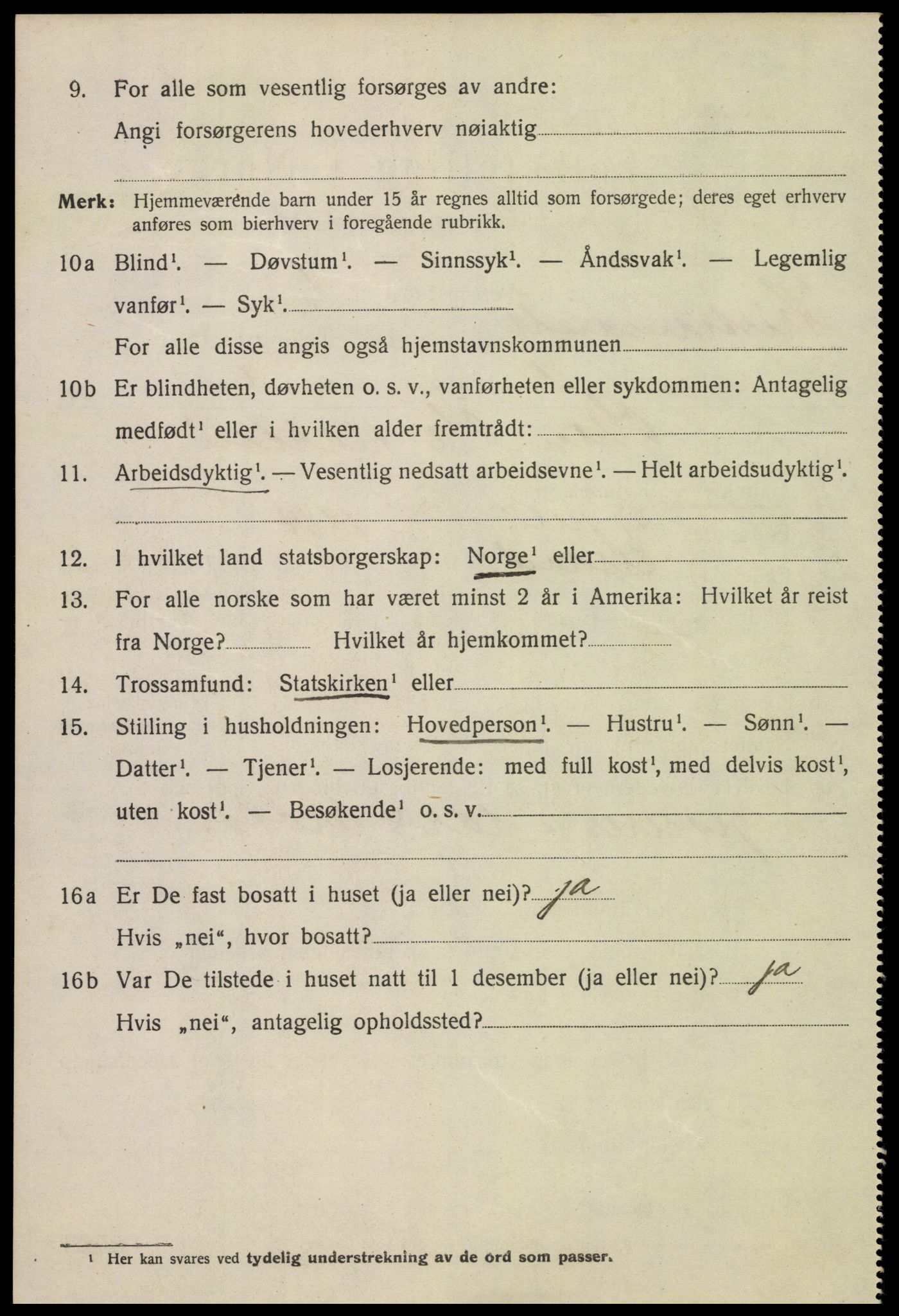 SAK, 1920 census for Kristiansand, 1920, p. 14376