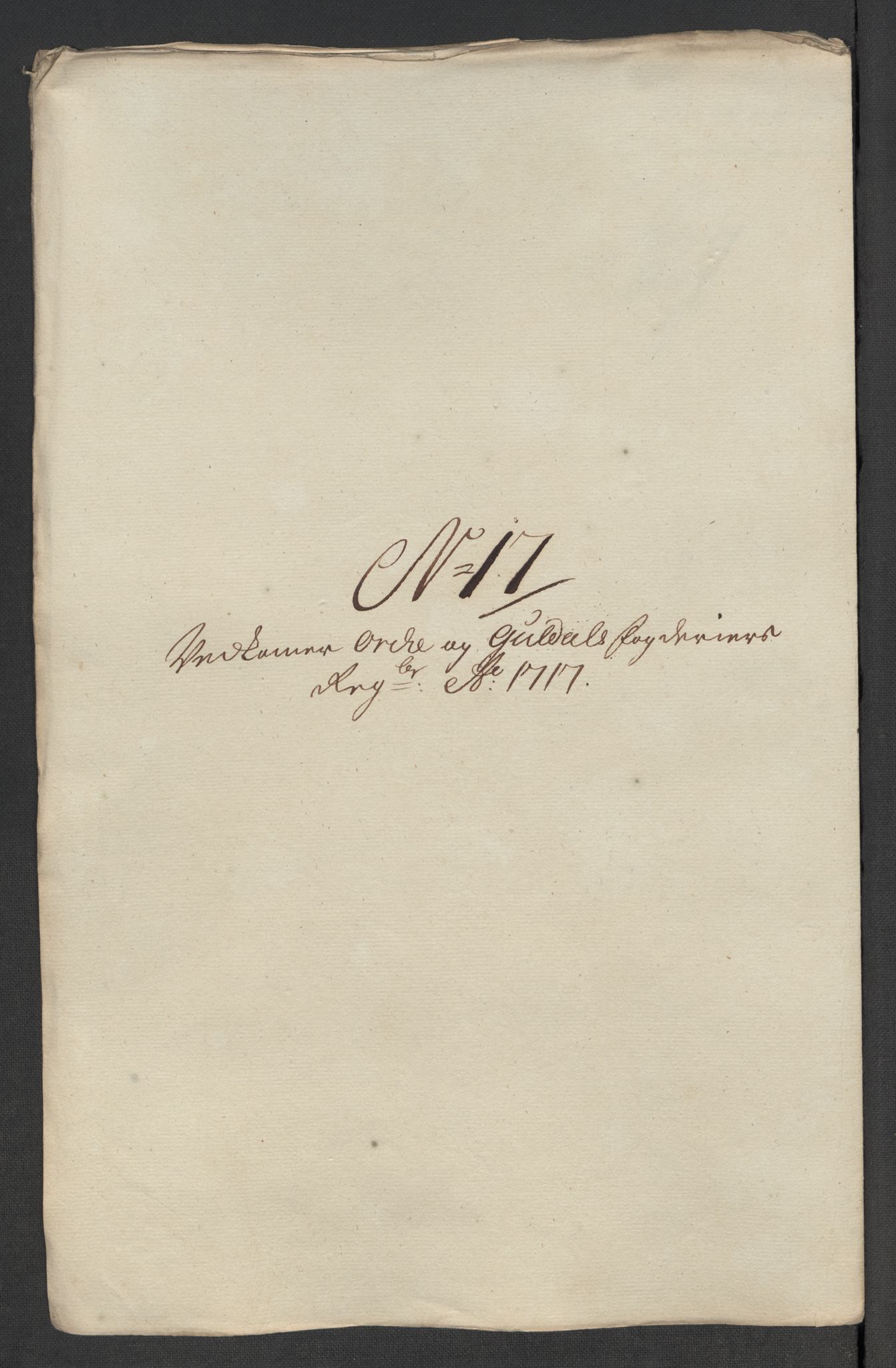 Rentekammeret inntil 1814, Reviderte regnskaper, Fogderegnskap, RA/EA-4092/R60/L3969: Fogderegnskap Orkdal og Gauldal, 1717, p. 194