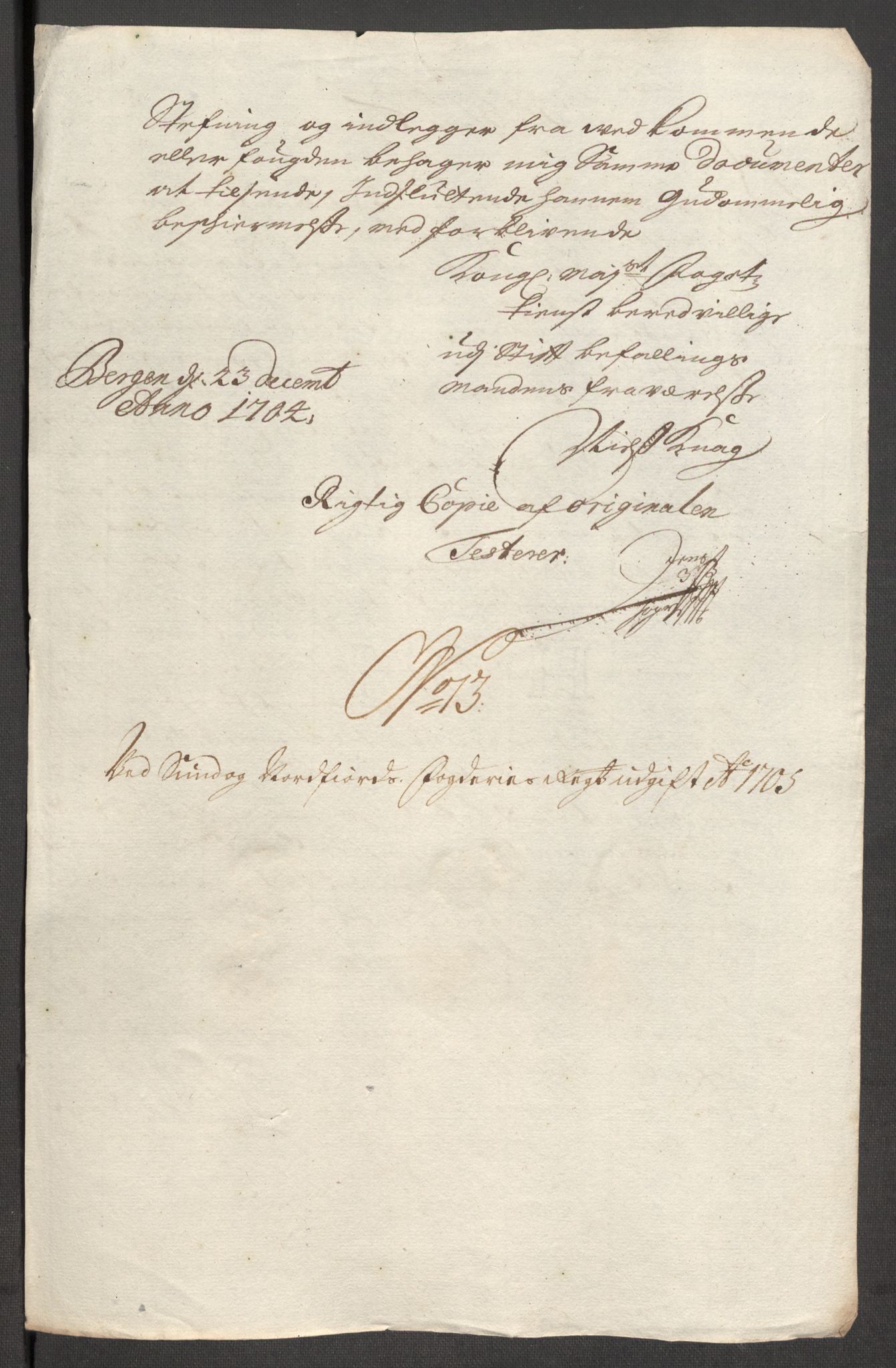 Rentekammeret inntil 1814, Reviderte regnskaper, Fogderegnskap, AV/RA-EA-4092/R53/L3429: Fogderegnskap Sunn- og Nordfjord, 1705, p. 231