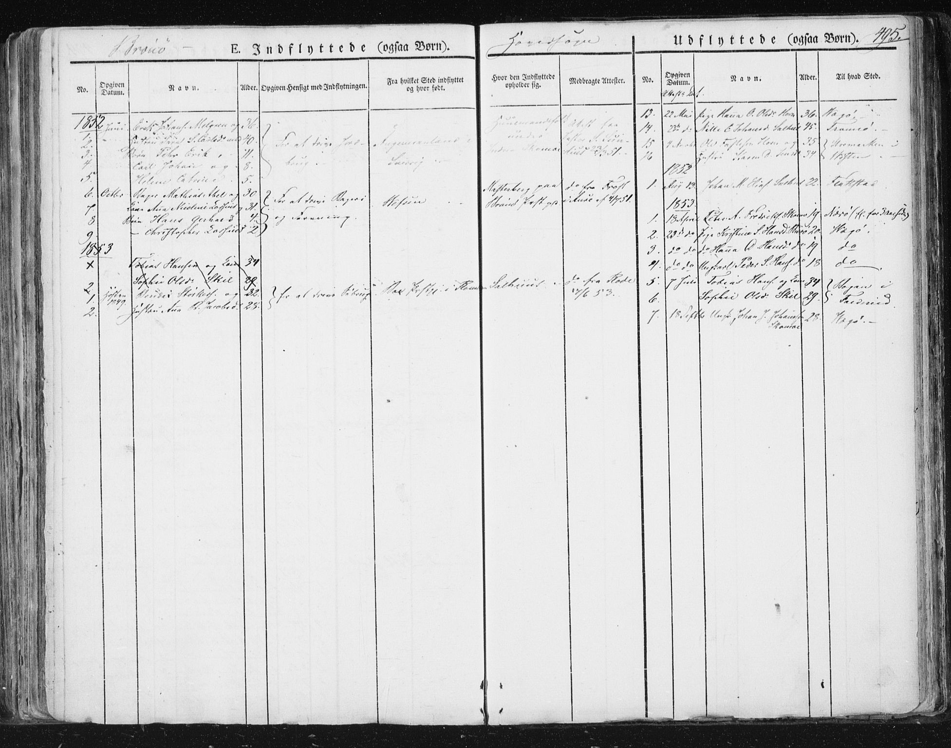 Ministerialprotokoller, klokkerbøker og fødselsregistre - Nordland, AV/SAT-A-1459/813/L0198: Parish register (official) no. 813A08, 1834-1874, p. 495