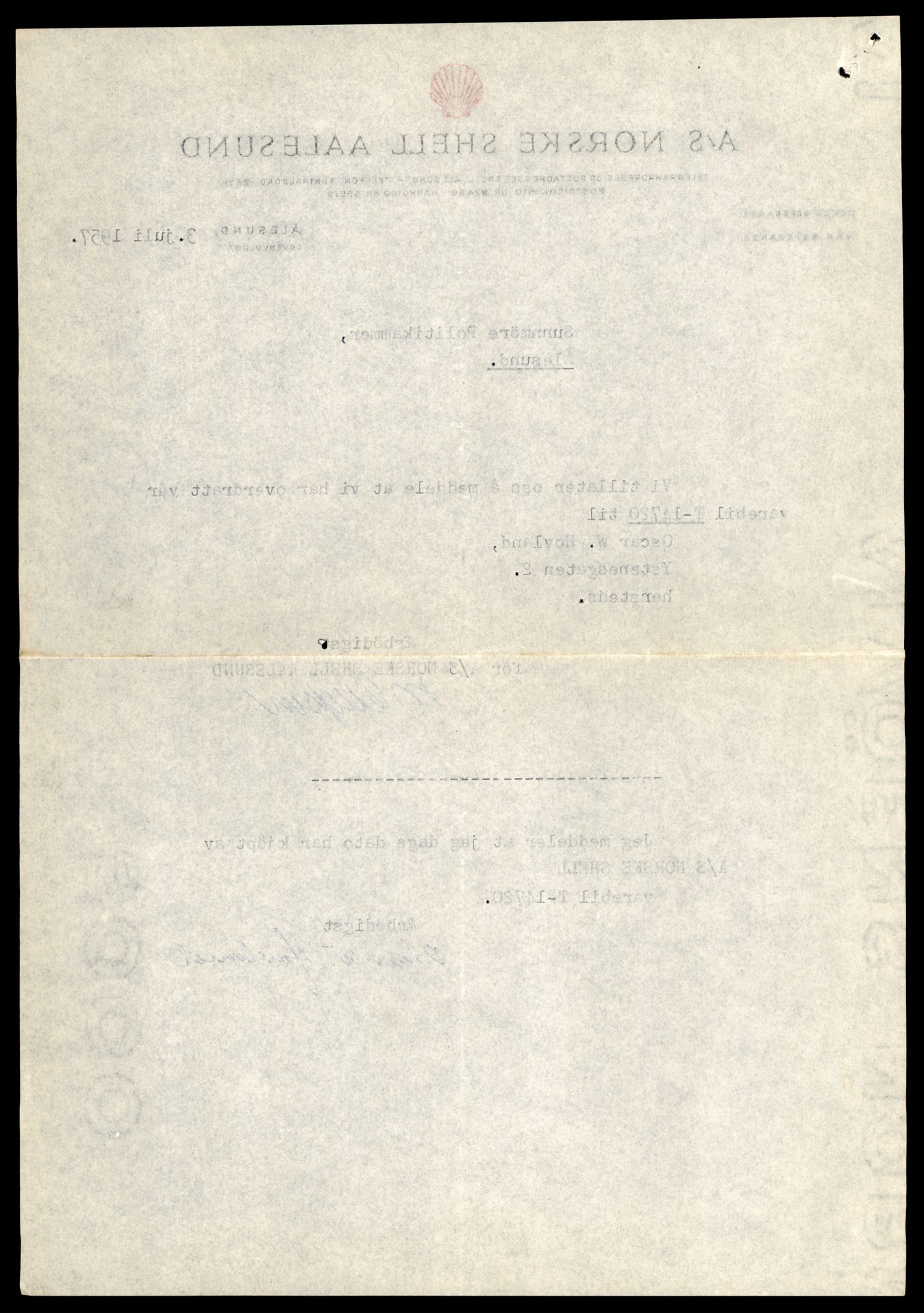 Møre og Romsdal vegkontor - Ålesund trafikkstasjon, AV/SAT-A-4099/F/Fe/L0047: Registreringskort for kjøretøy T 14580 - T 14720, 1927-1998, p. 3270