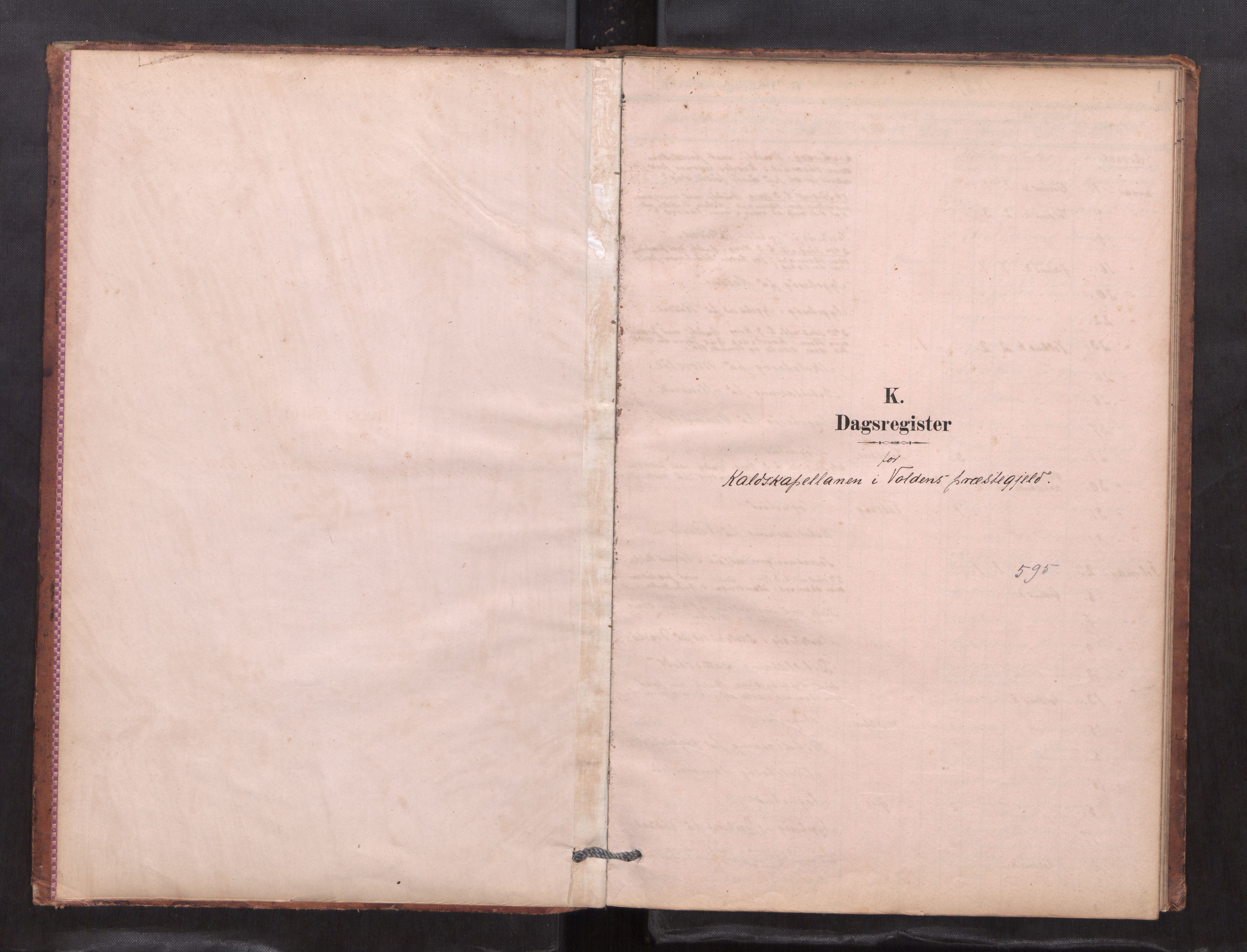 Ministerialprotokoller, klokkerbøker og fødselsregistre - Møre og Romsdal, AV/SAT-A-1454/511/L0151: Diary records no. 511---, 1881-1896