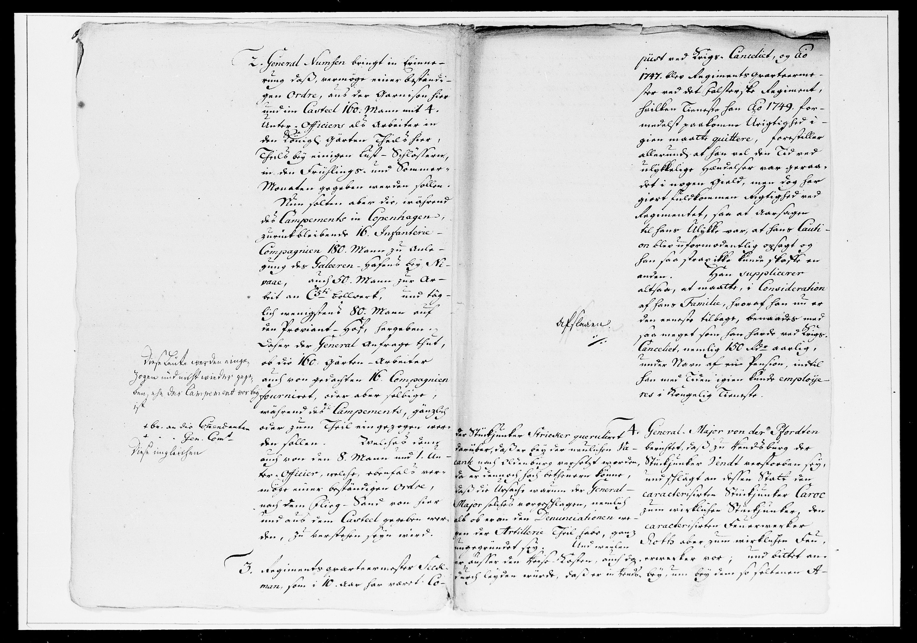 Krigskollegiet, Krigskancelliet, DRA/A-0006/-/1241-1247: Refererede sager, 1753, p. 32