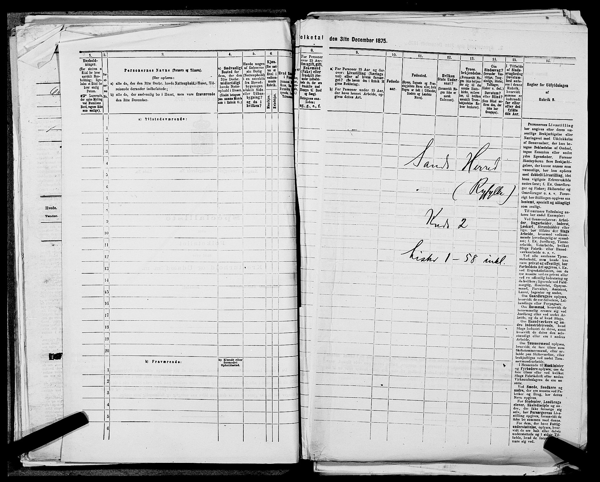 SAST, 1875 census for 1136P Sand, 1875, p. 141