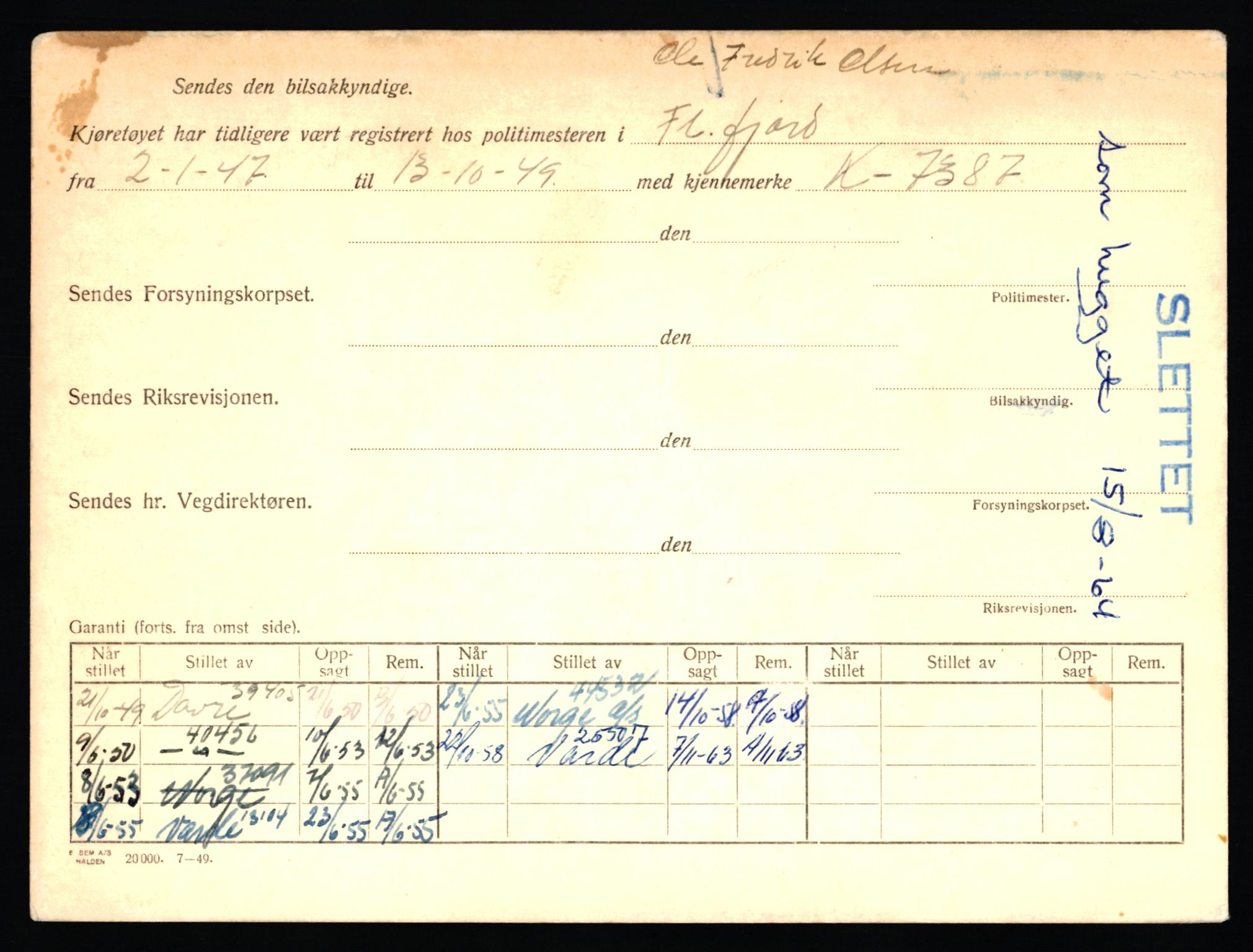 Stavanger trafikkstasjon, AV/SAST-A-101942/0/F/L0023: L-12500 - L-12999, 1930-1971, p. 740