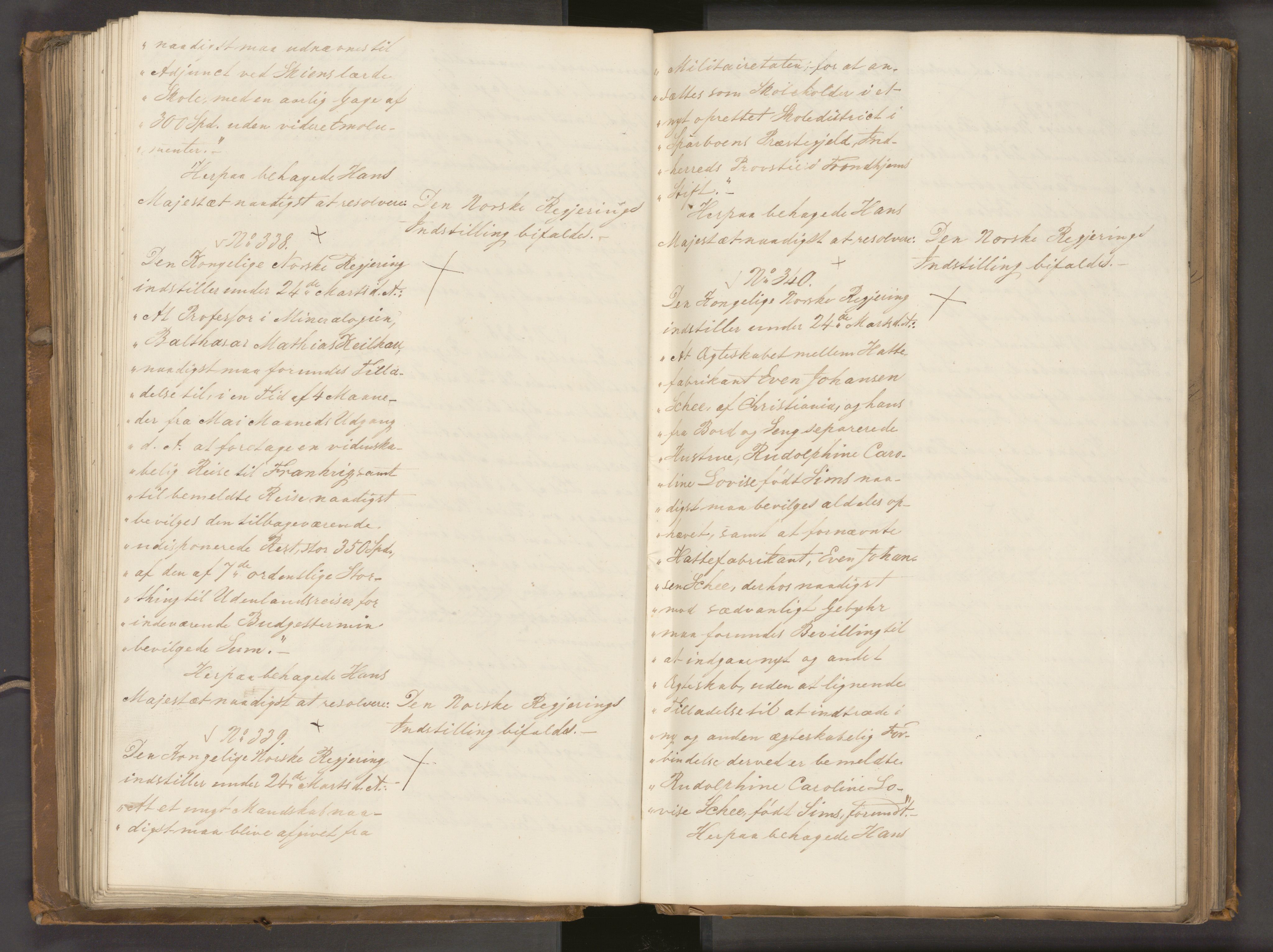 Statsrådssekretariatet, AV/RA-S-1001/A/Ab/L0040: Kgl. res. nr. 1-568, 1. halvår, 1835