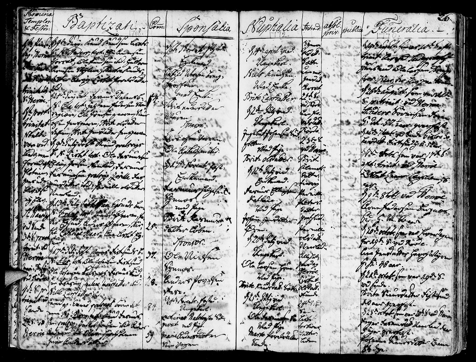Ministerialprotokoller, klokkerbøker og fødselsregistre - Møre og Romsdal, SAT/A-1454/507/L0067: Parish register (official) no. 507A02, 1767-1788, p. 26