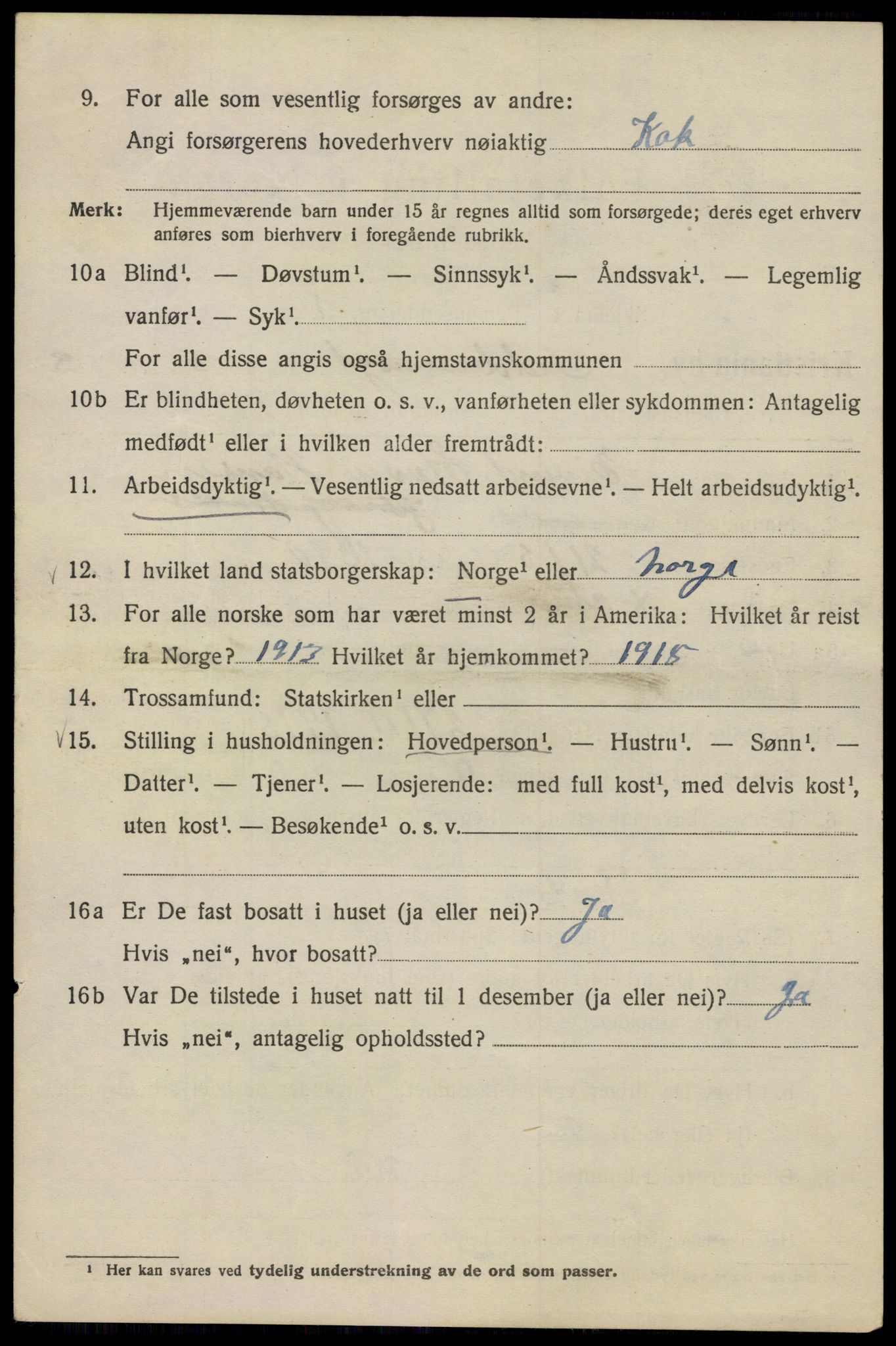 SAO, 1920 census for Kristiania, 1920, p. 228848