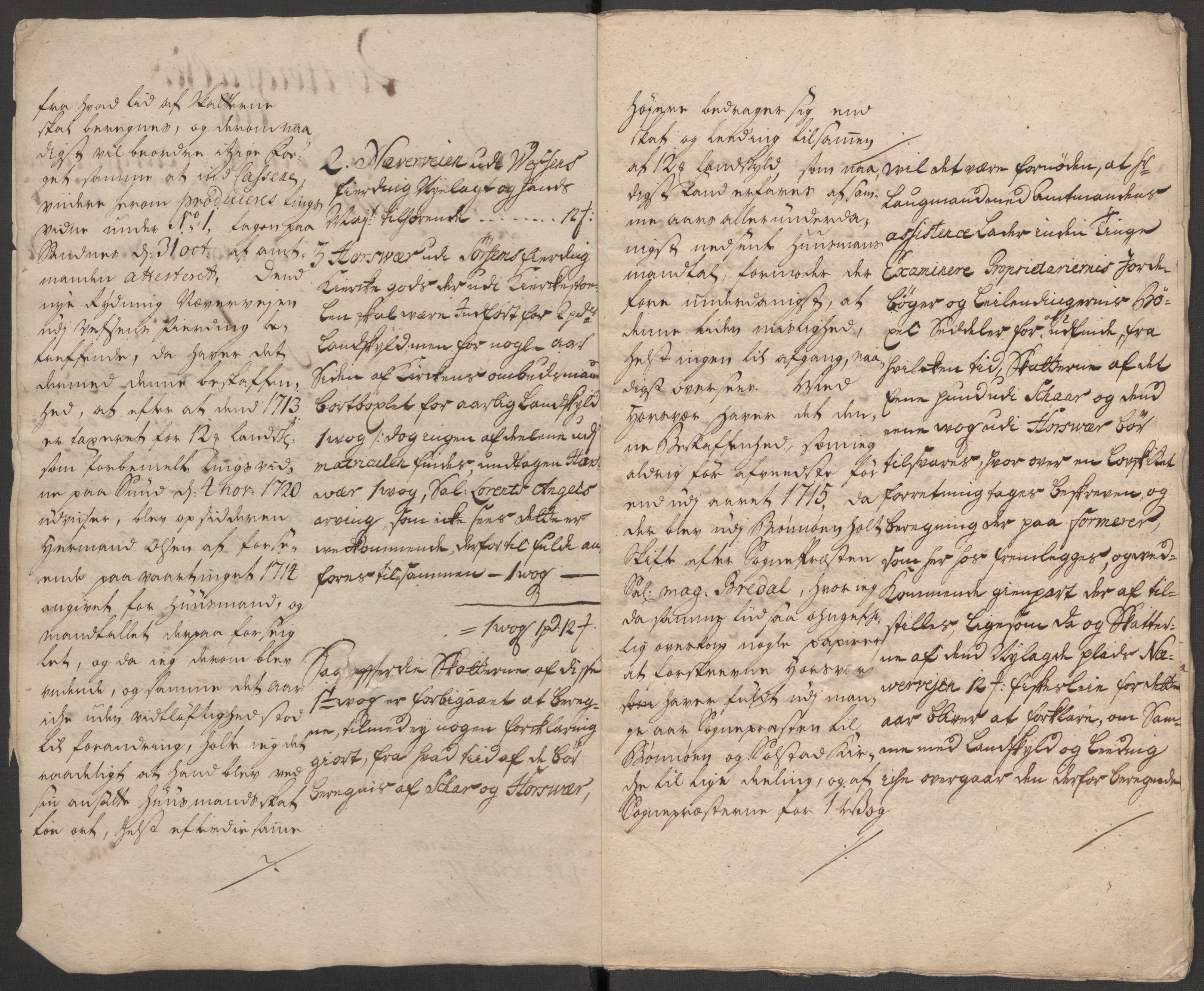 Rentekammeret inntil 1814, Reviderte regnskaper, Fogderegnskap, AV/RA-EA-4092/R65/L4513: Fogderegnskap Helgeland, 1714-1715, p. 335