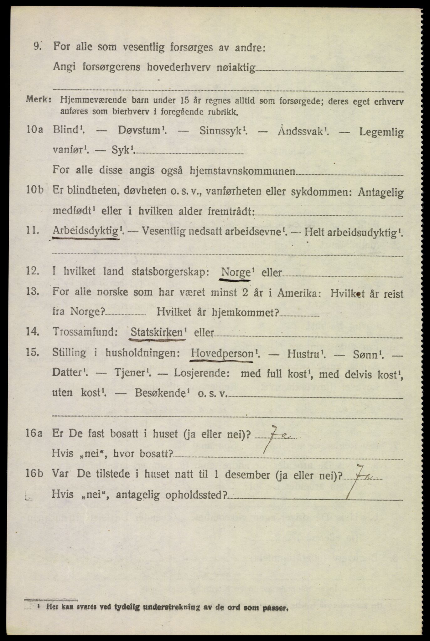 SAH, 1920 census for Stor-Elvdal, 1920, p. 2125