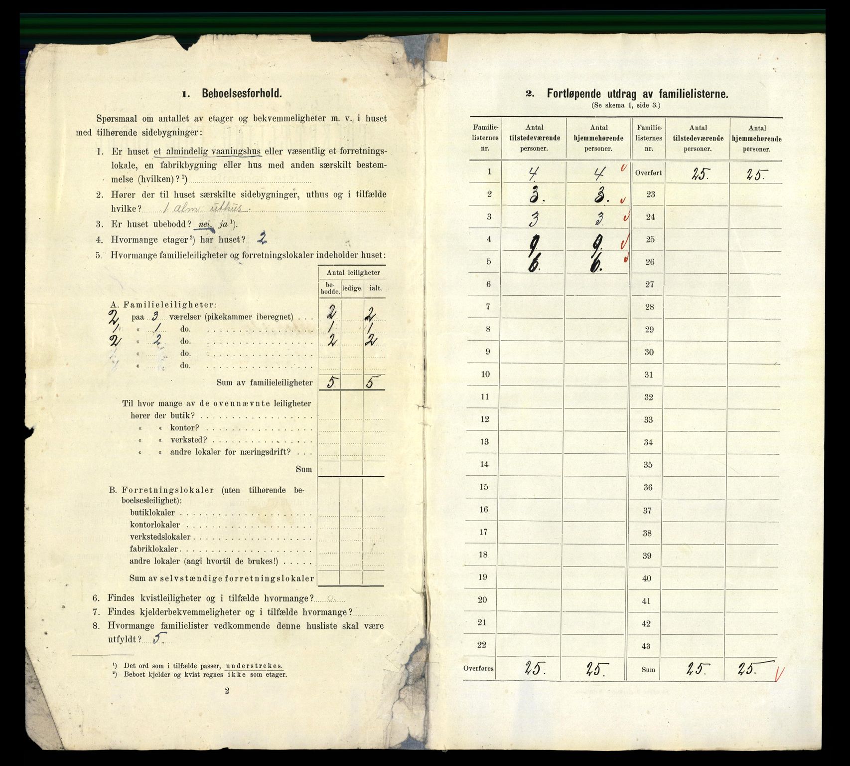 RA, 1910 census for Fredrikshald, 1910, p. 75