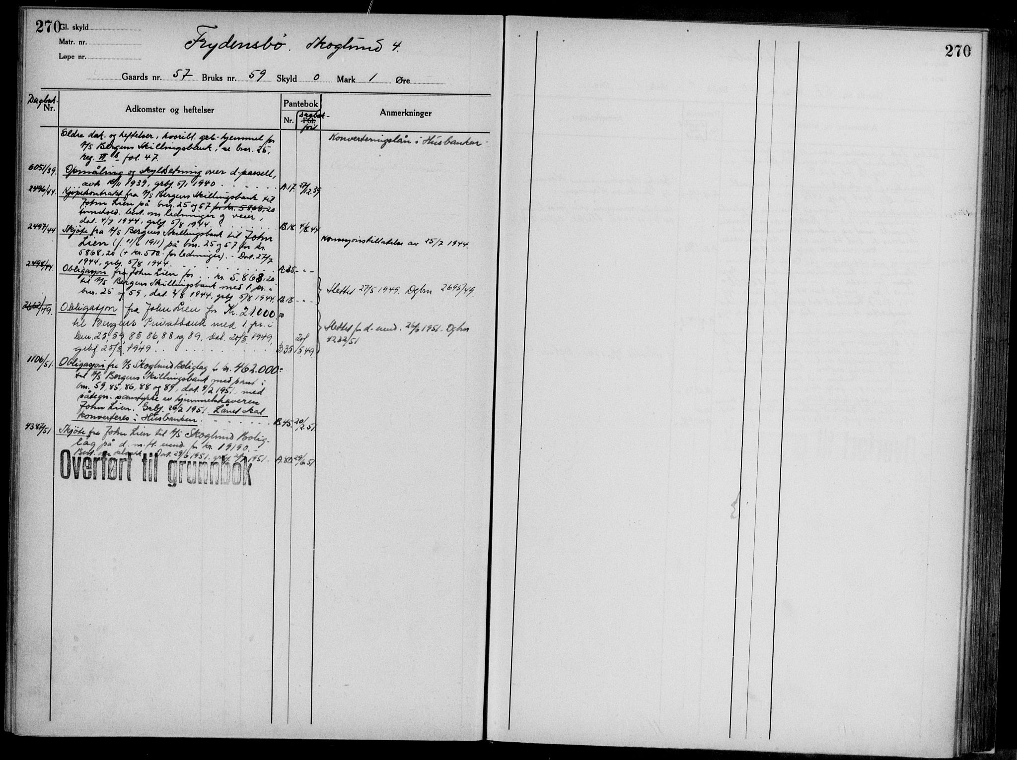 Midhordland sorenskriveri, AV/SAB-A-3001/1/G/Ga/Gab/L0117: Mortgage register no. II.A.b.117, p. 270