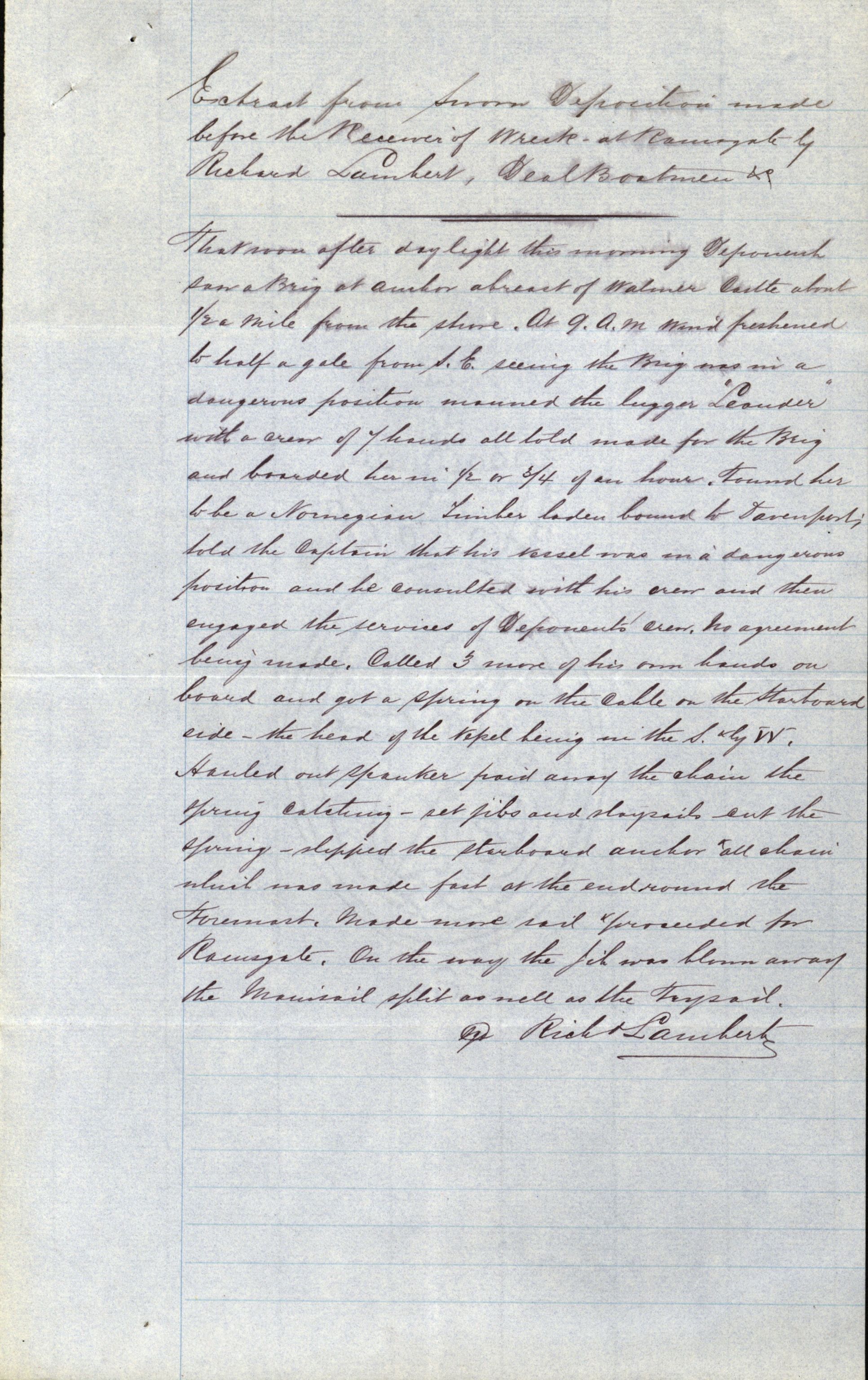 Pa 63 - Østlandske skibsassuranceforening, VEMU/A-1079/G/Ga/L0019/0001: Havaridokumenter / Telanak, Telefon, Ternen, Sir John Lawrence, Benguela, 1886, p. 28