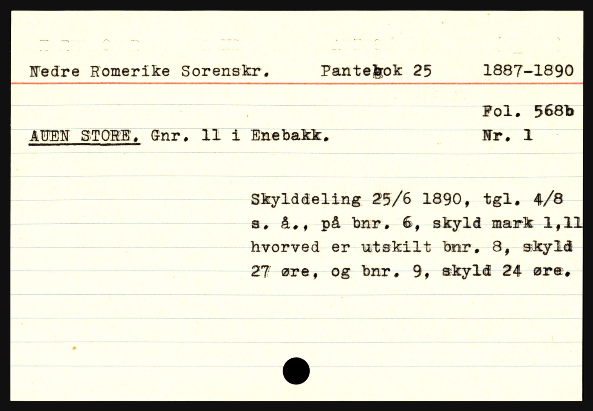 Statsarkivet i Oslo, AV/SAO-A-10621/Z/Zb/L0009: Enebakk (Auen - Årsrud), Feiring (Almelien - Torgunrød), Fet m/ Rælingen (Auten - Garder), p. 21