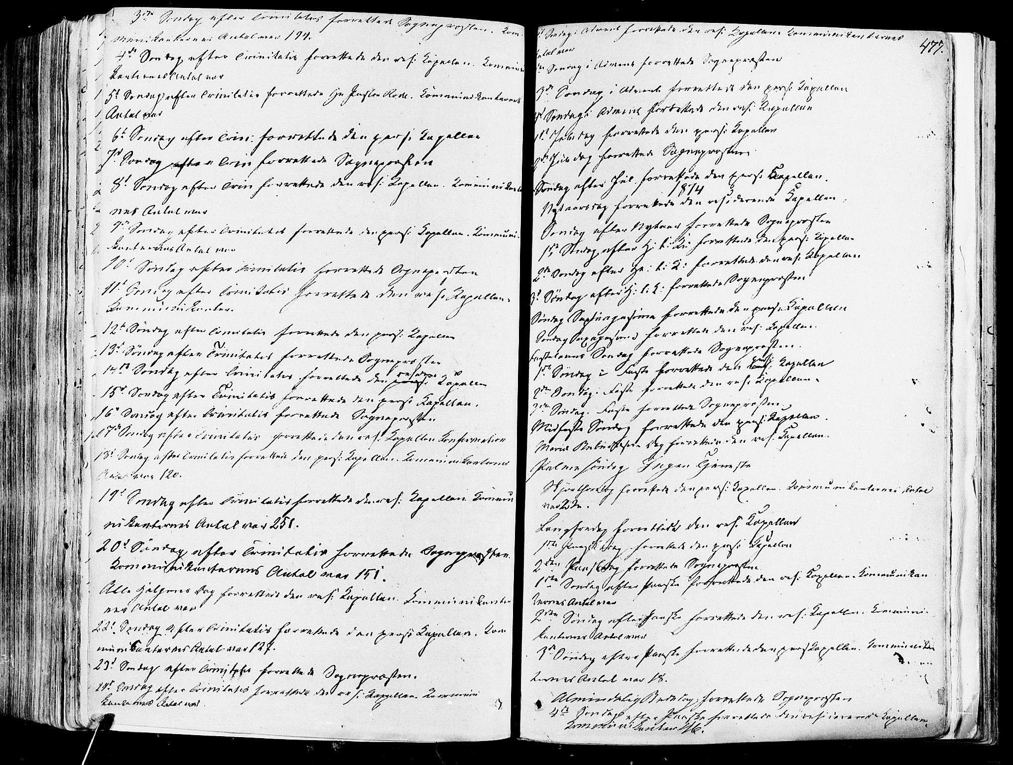 Vang prestekontor, Hedmark, AV/SAH-PREST-008/H/Ha/Haa/L0013: Parish register (official) no. 13, 1855-1879, p. 477