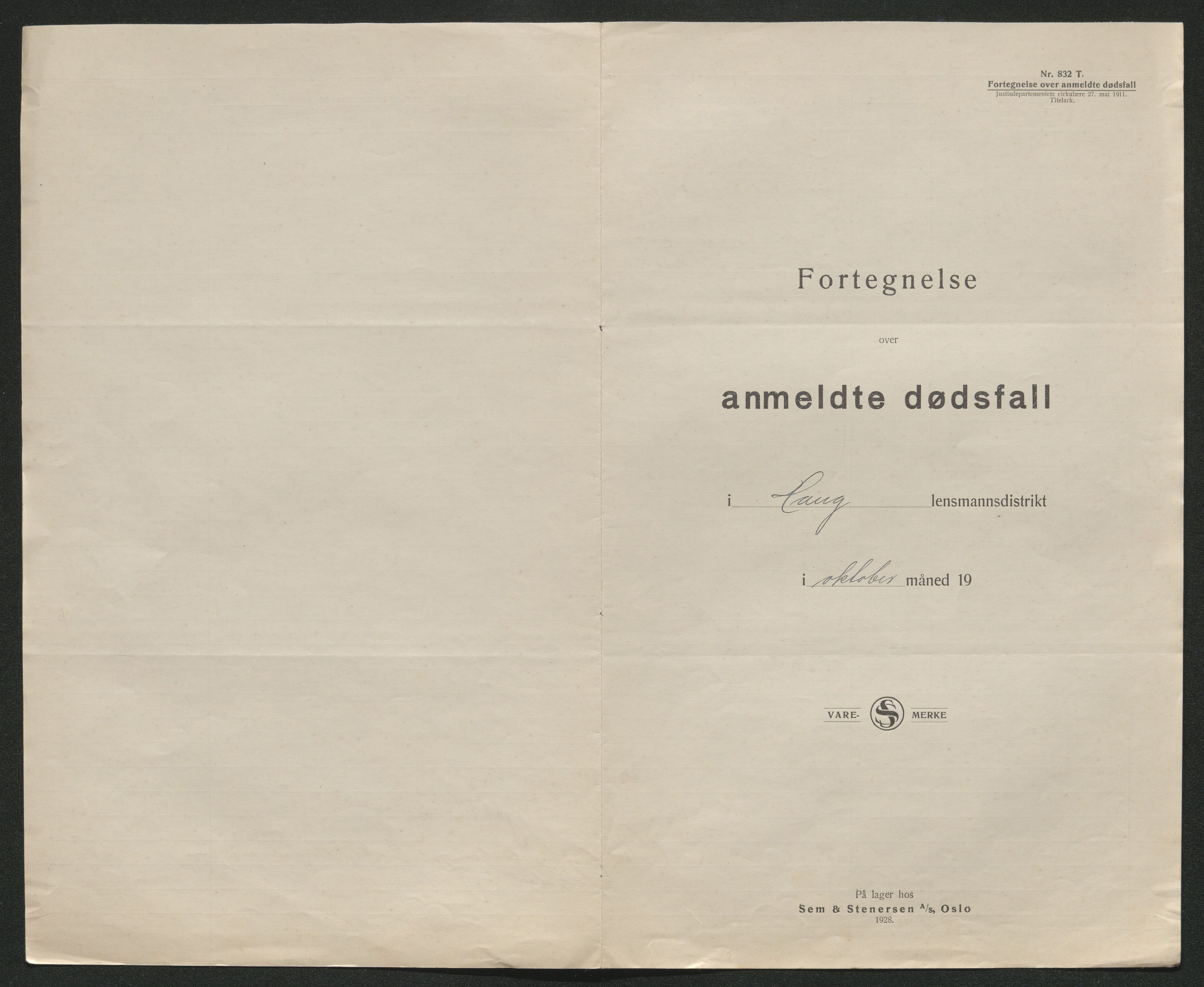 Eiker, Modum og Sigdal sorenskriveri, AV/SAKO-A-123/H/Ha/Hab/L0045: Dødsfallsmeldinger, 1928-1929, p. 1071