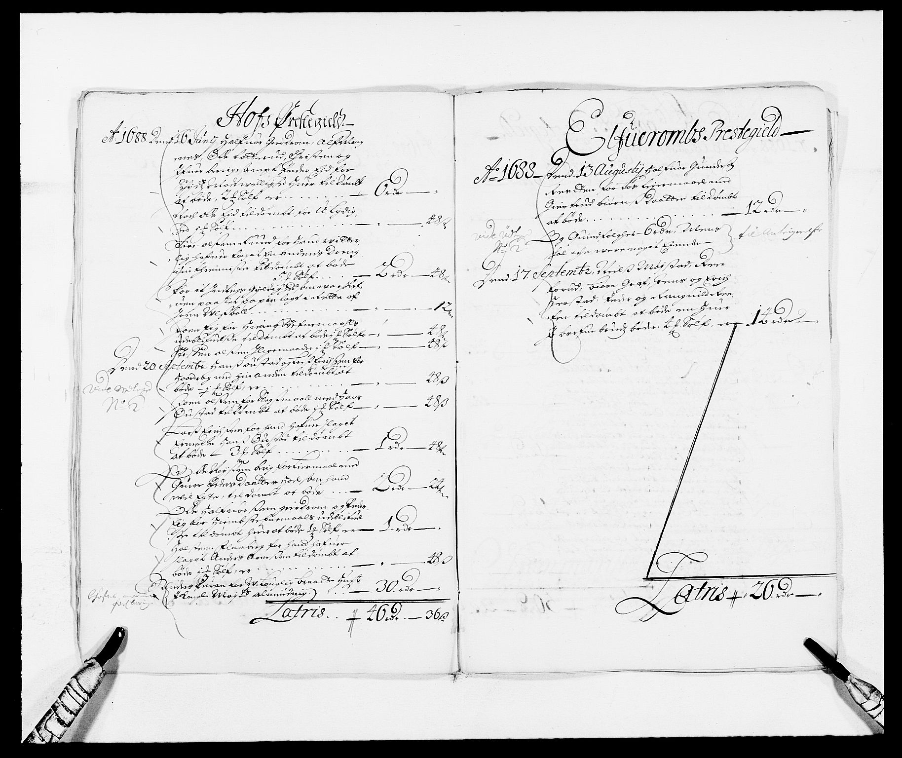 Rentekammeret inntil 1814, Reviderte regnskaper, Fogderegnskap, AV/RA-EA-4092/R13/L0825: Fogderegnskap Solør, Odal og Østerdal, 1688, p. 180