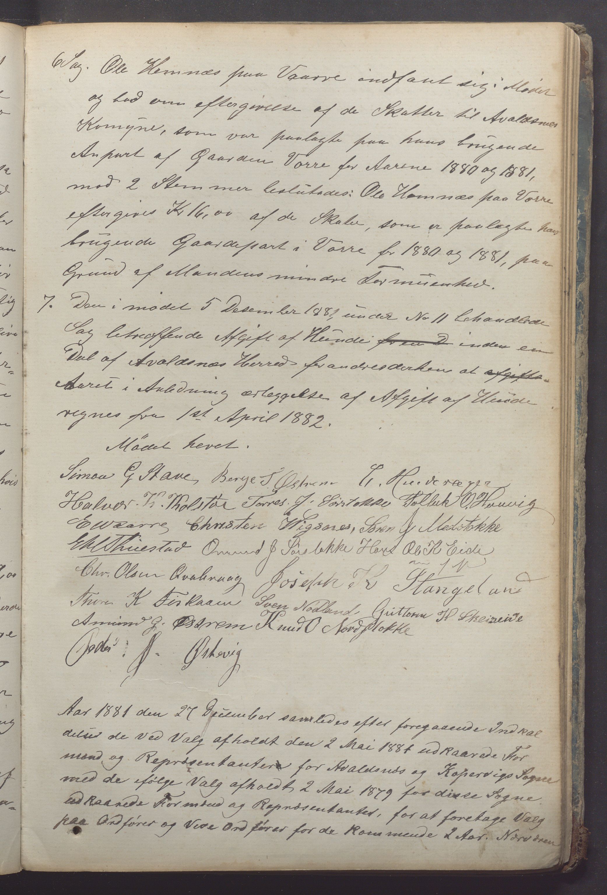 Avaldsnes kommune - Formannskapet, IKAR/K-101651/A/Aa/L0003: Møtebok, 1868-1883, p. 191b