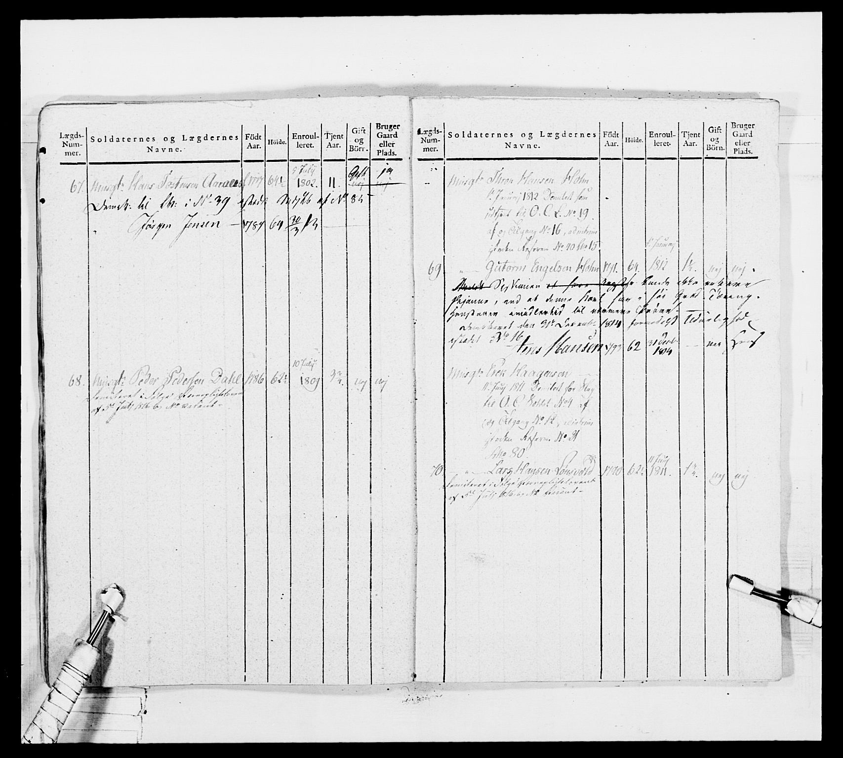 Generalitets- og kommissariatskollegiet, Det kongelige norske kommissariatskollegium, AV/RA-EA-5420/E/Eh/L0035: Nordafjelske gevorbne infanteriregiment, 1812-1813, p. 48