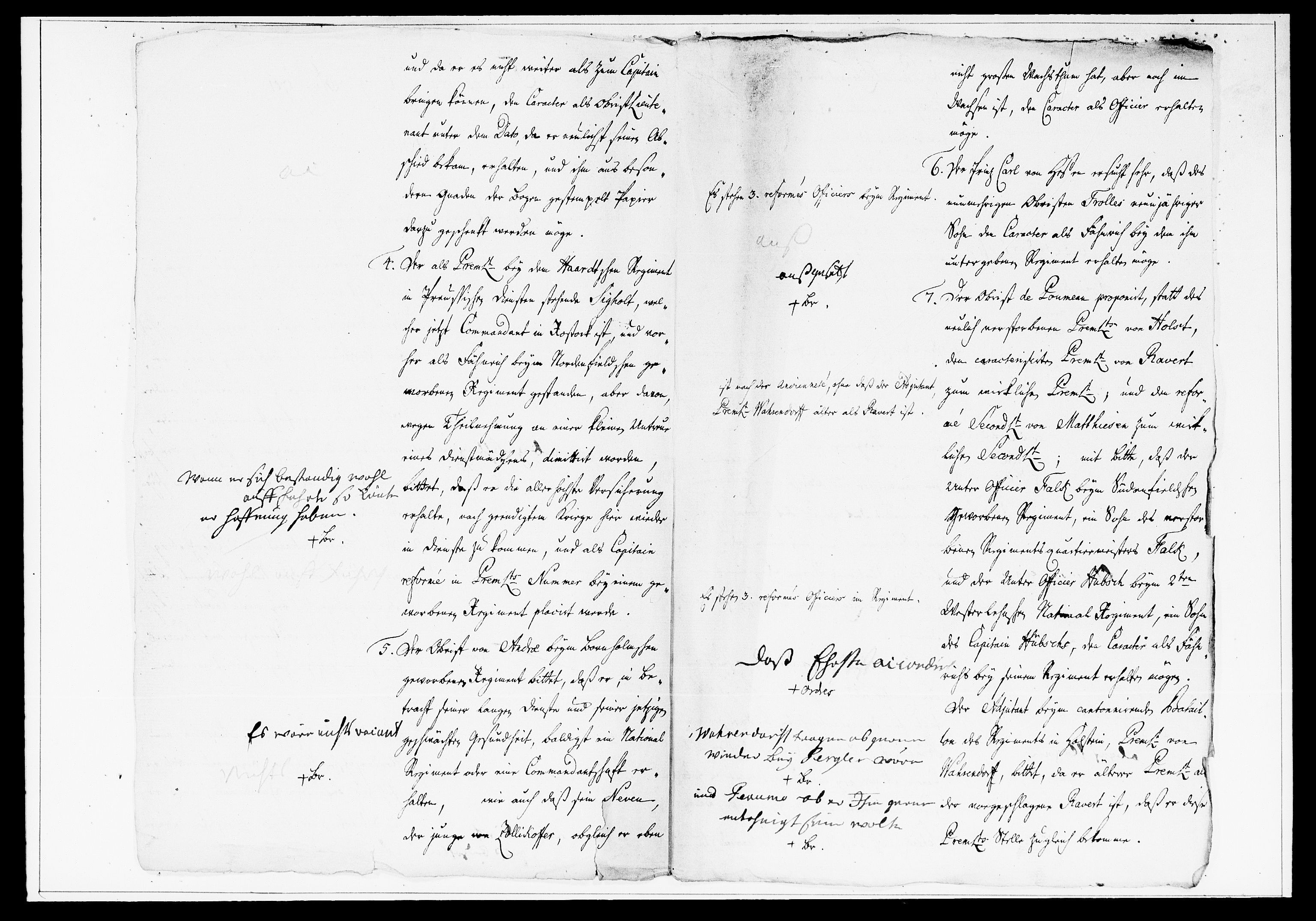 Krigskollegiet, Krigskancelliet, DRA/A-0006/-/1360-1385: Refererede sager, 1761, p. 640