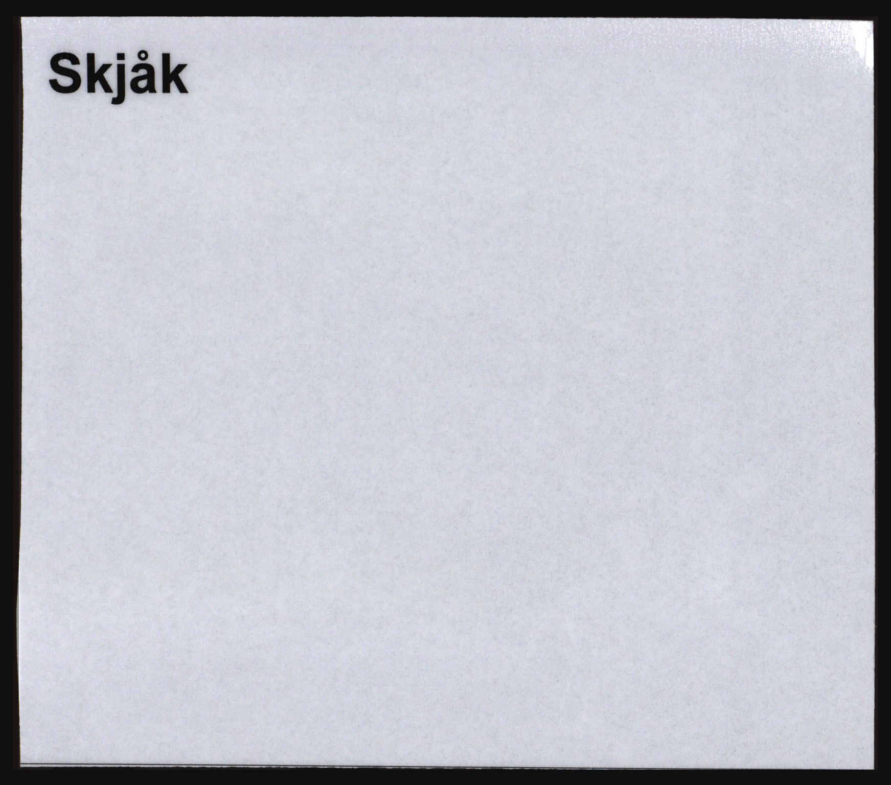 Norges Brannkasse, Skjåk, AV/SAH-NBRANS-031, p. 2