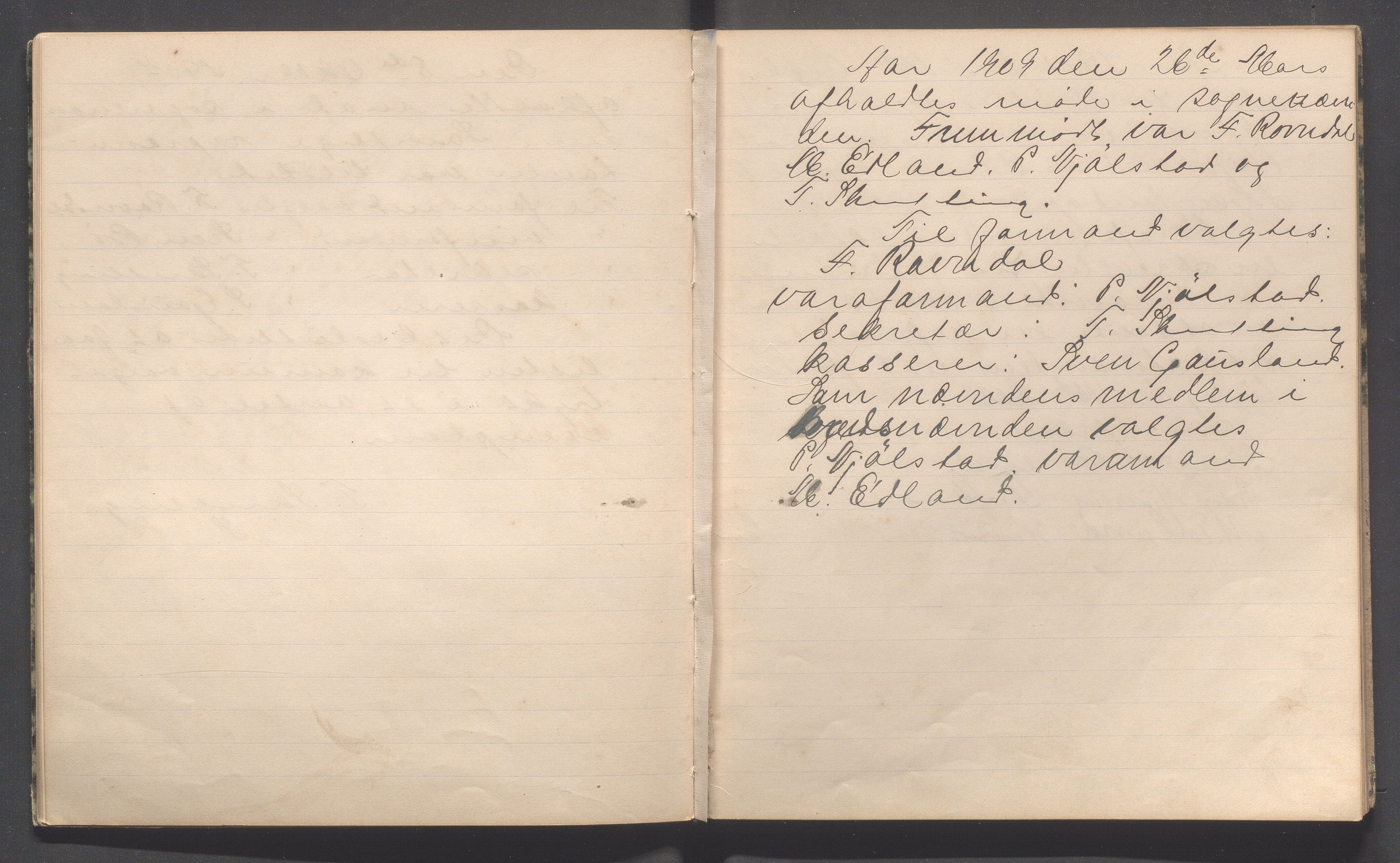 Hå kommune - PA 014 Afholdsfolkets soknenemnd for Nærbø, IKAR/K-102221/A/L0001: Møtebok, 1906-1912, p. 18