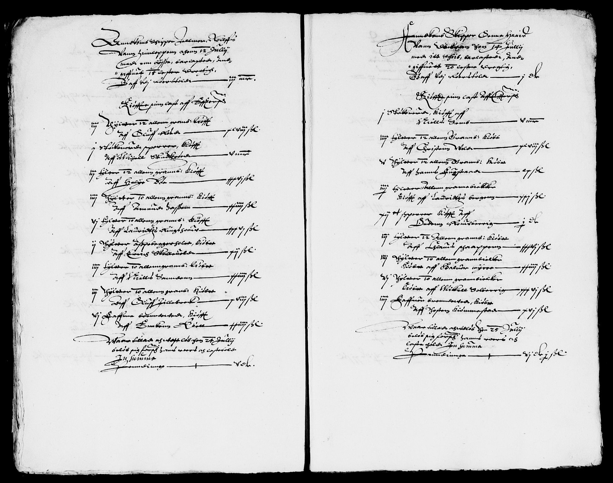 Rentekammeret inntil 1814, Reviderte regnskaper, Lensregnskaper, AV/RA-EA-5023/R/Rb/Rbo/L0001: Tønsberg len, 1584-1612